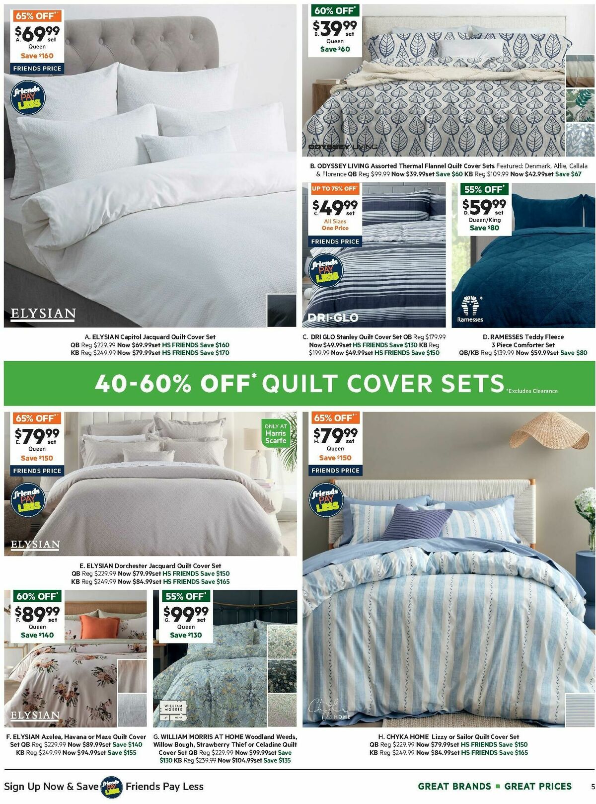 Harris Scarfe Catalogues from 28 June