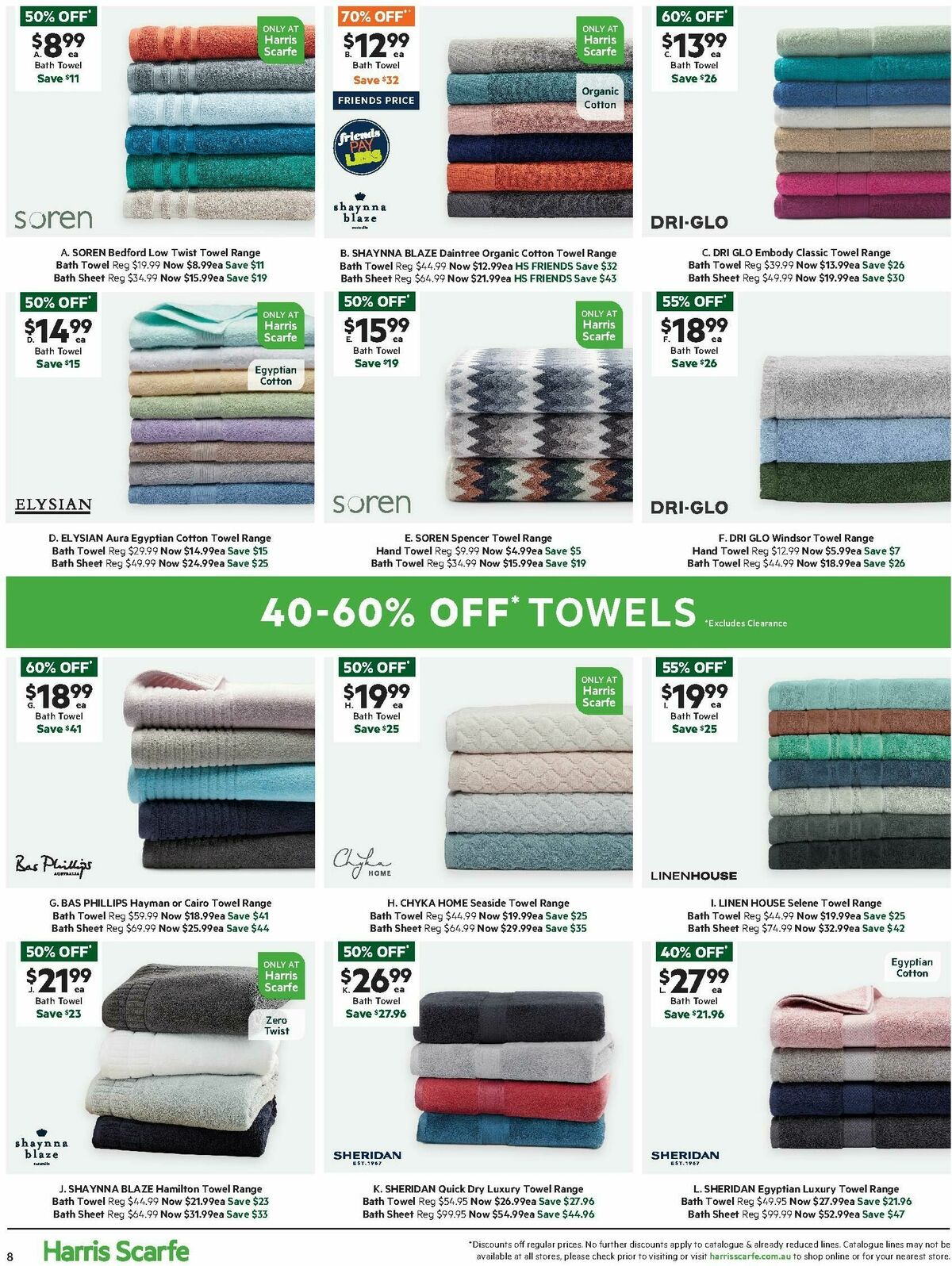 Harris Scarfe Catalogues from 28 June