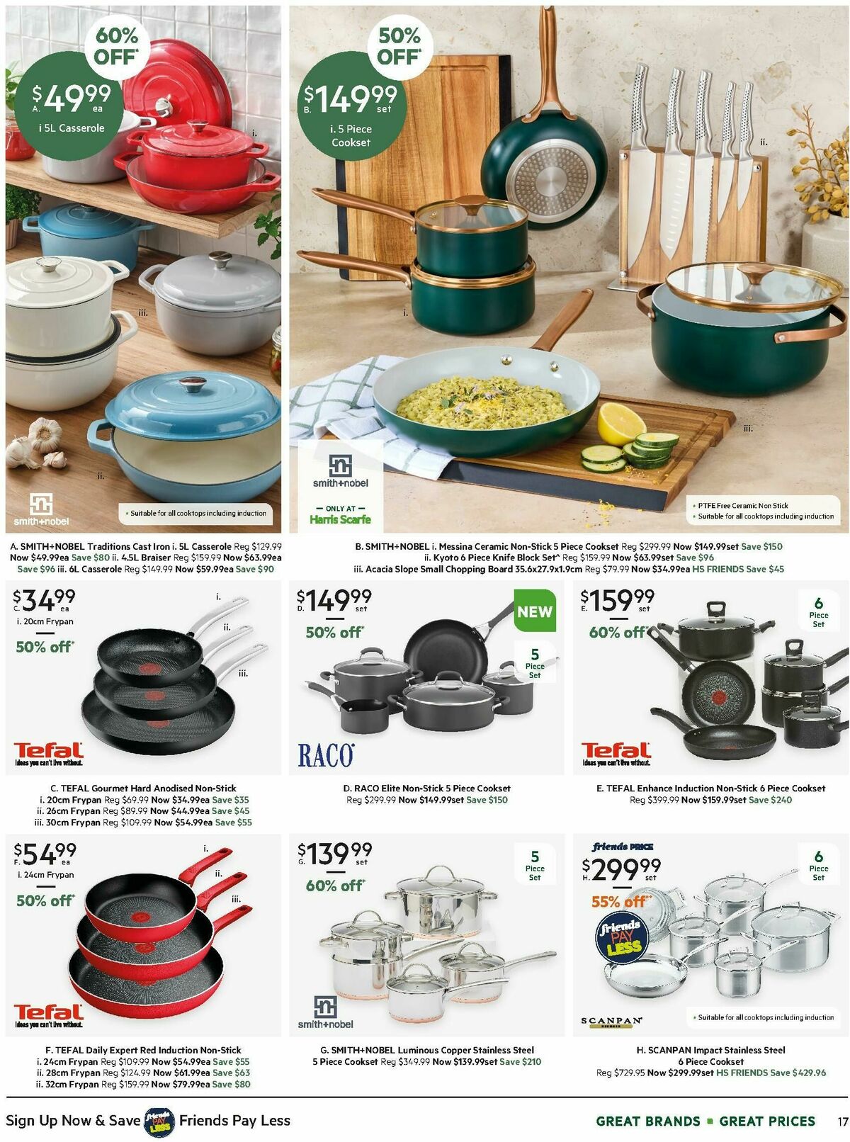 Harris Scarfe Catalogues from 21 August