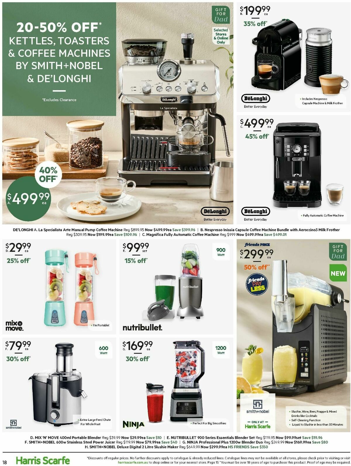 Harris Scarfe Catalogues from 21 August