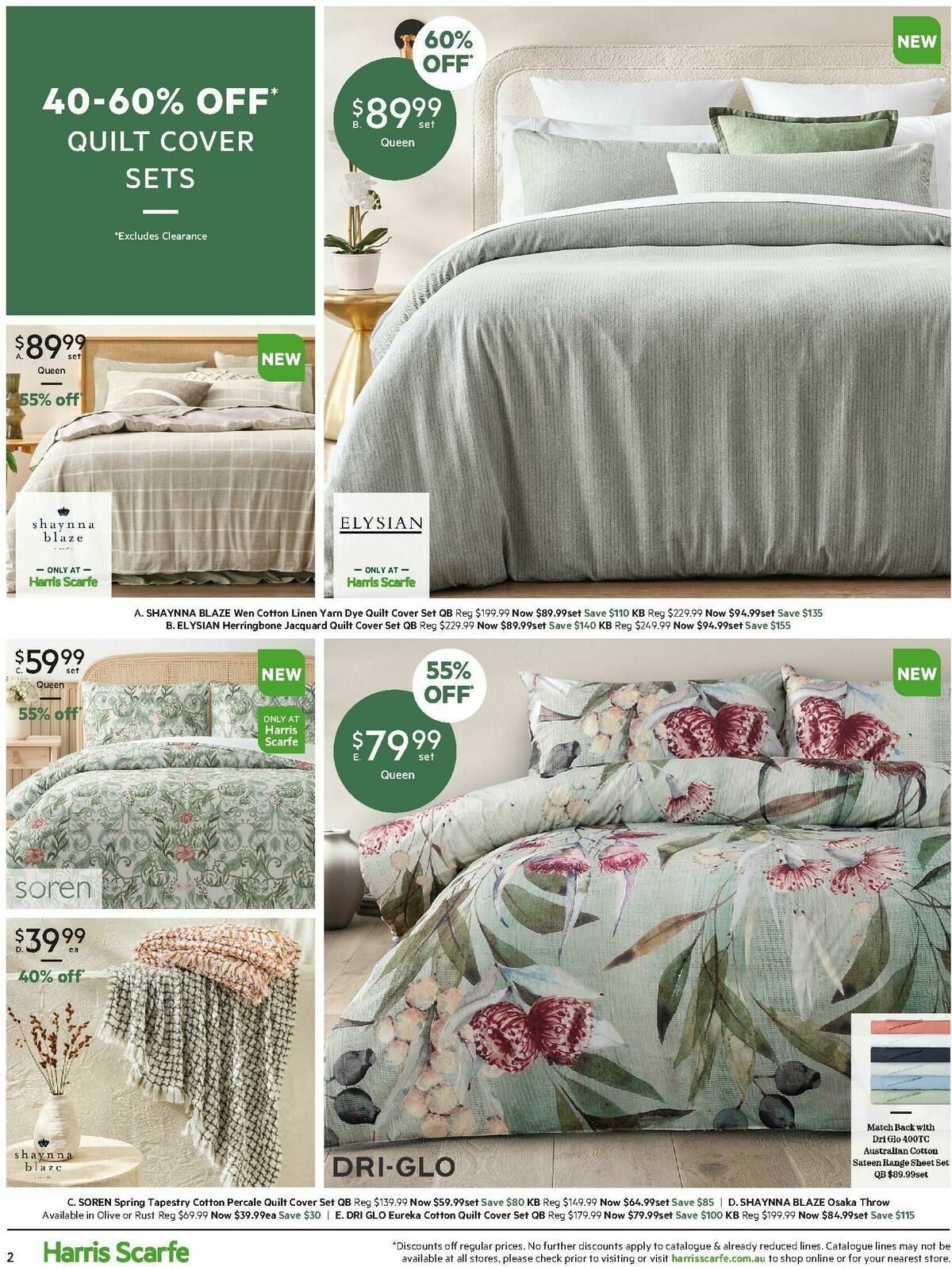 Harris Scarfe Catalogues from 21 August