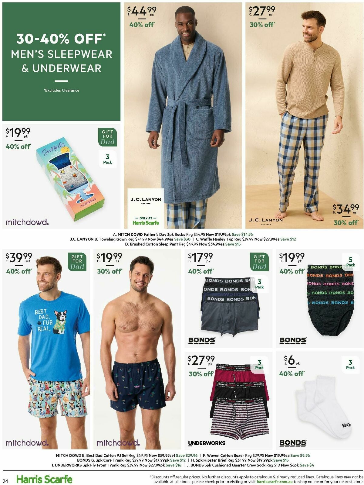 Harris Scarfe Catalogues from 21 August