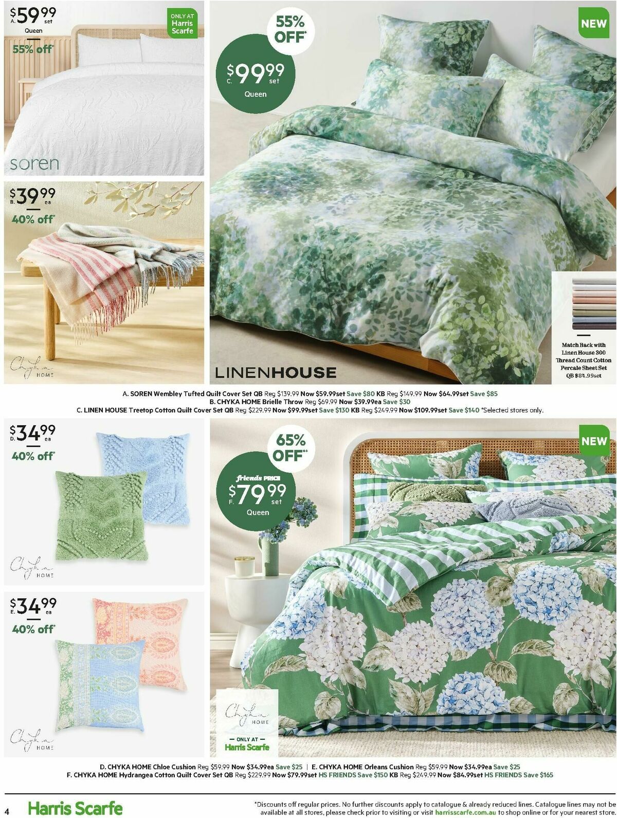 Harris Scarfe Catalogues from 21 August