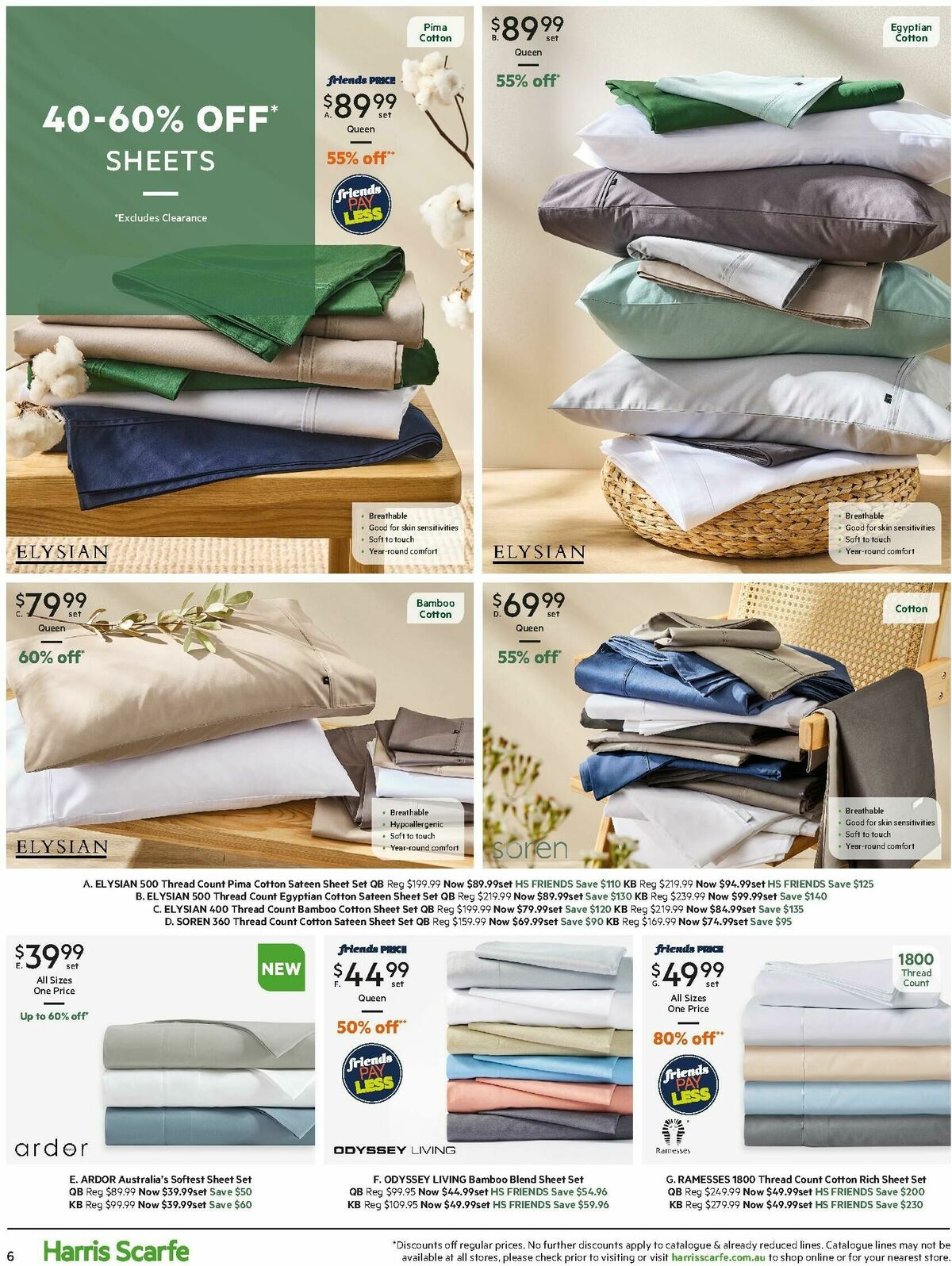 Harris Scarfe Catalogues from 21 August