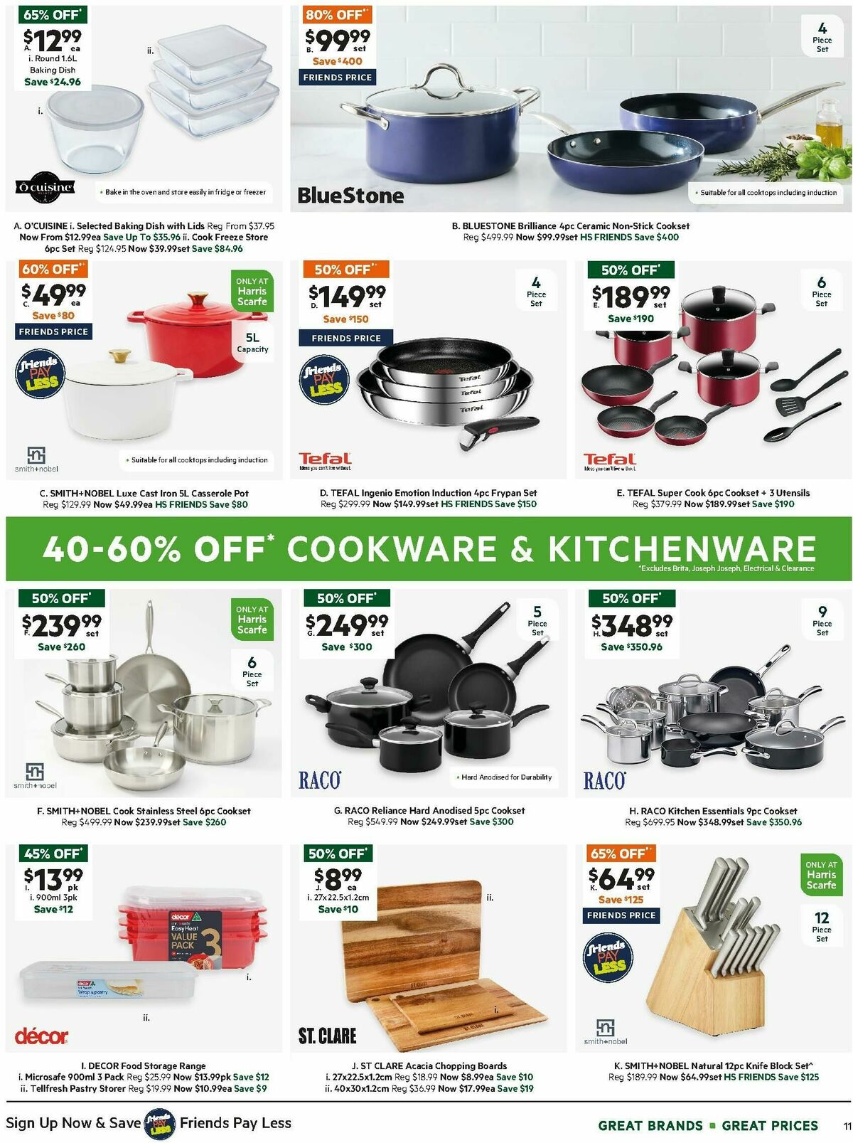 Harris Scarfe Catalogues from 20 September