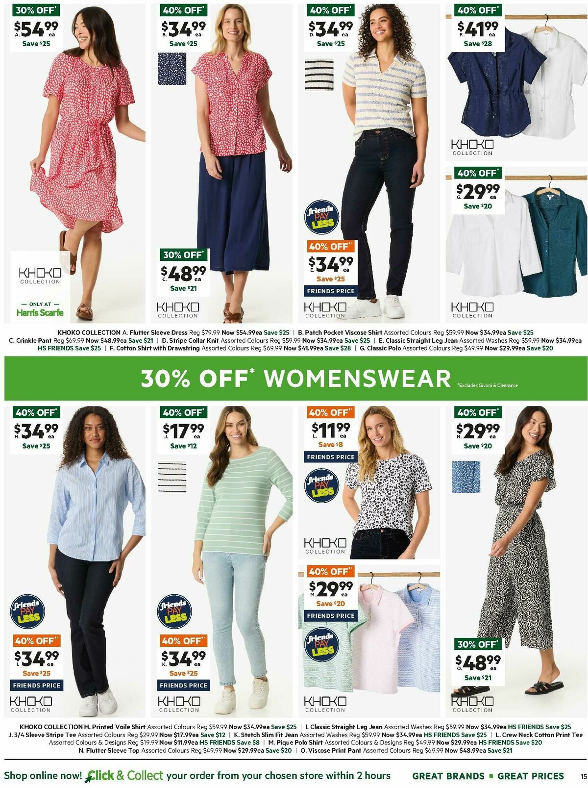 Harris Scarfe Catalogues from 20 September