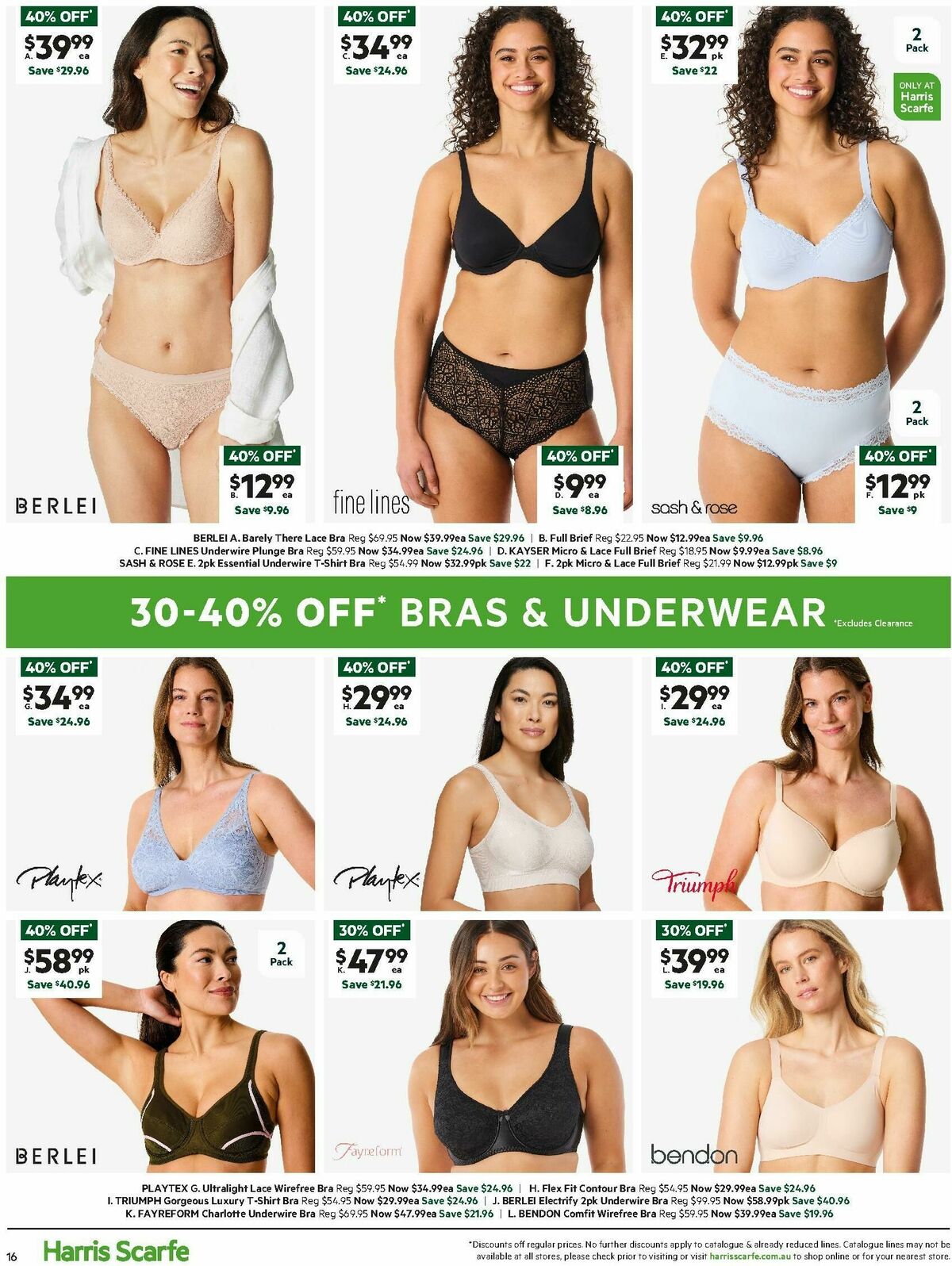 Harris Scarfe Catalogues from 20 September