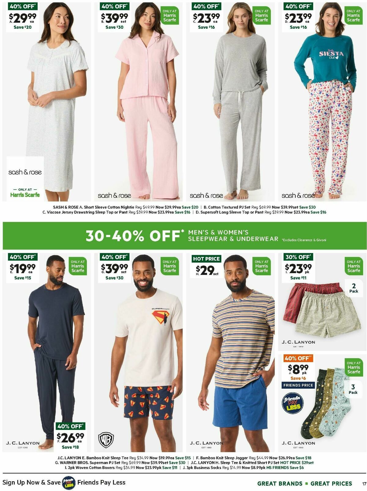 Harris Scarfe Catalogues from 20 September