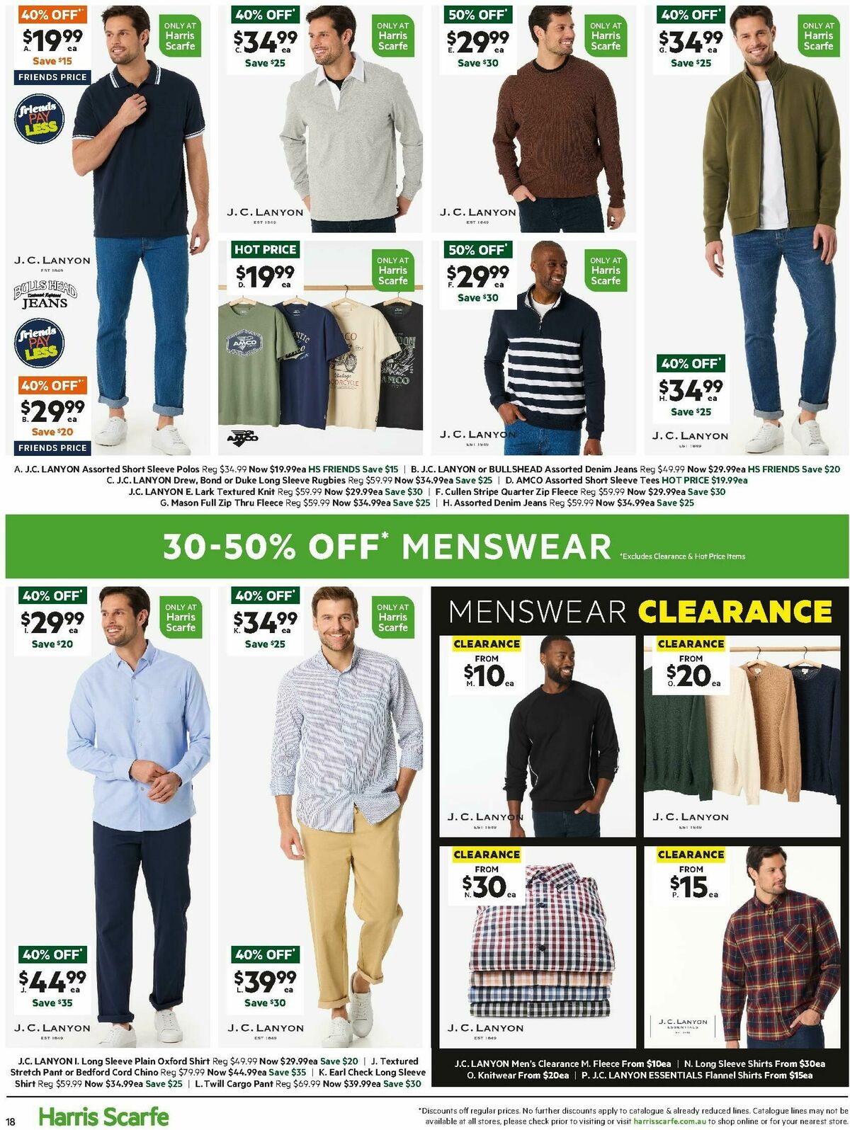 Harris Scarfe Catalogues from 20 September