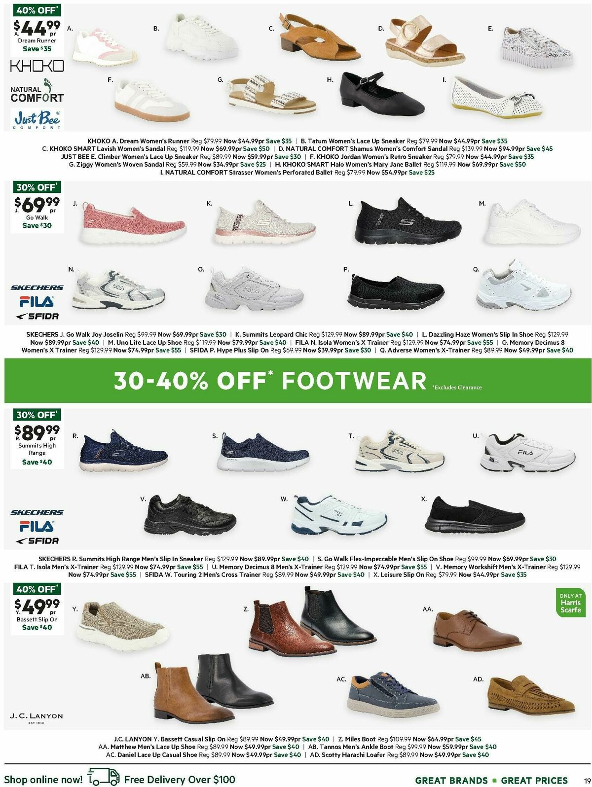 Harris Scarfe Catalogues from 20 September