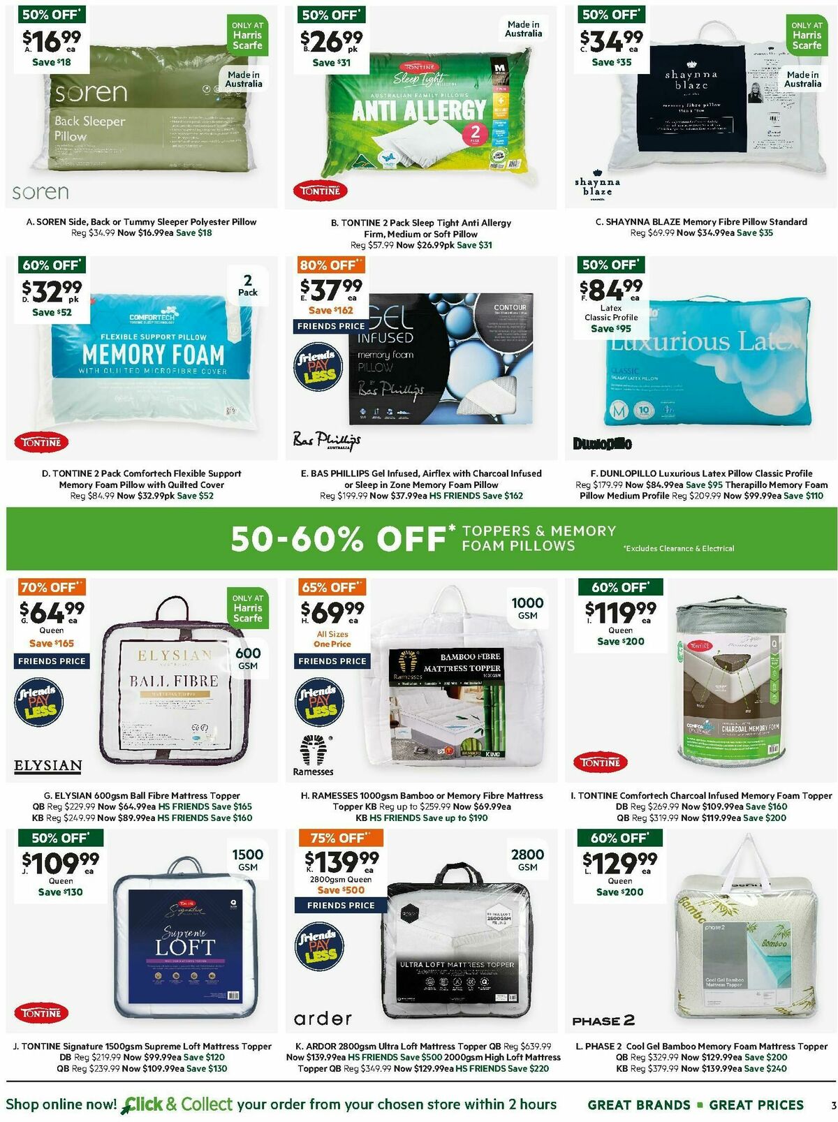 Harris Scarfe Catalogues from 20 September