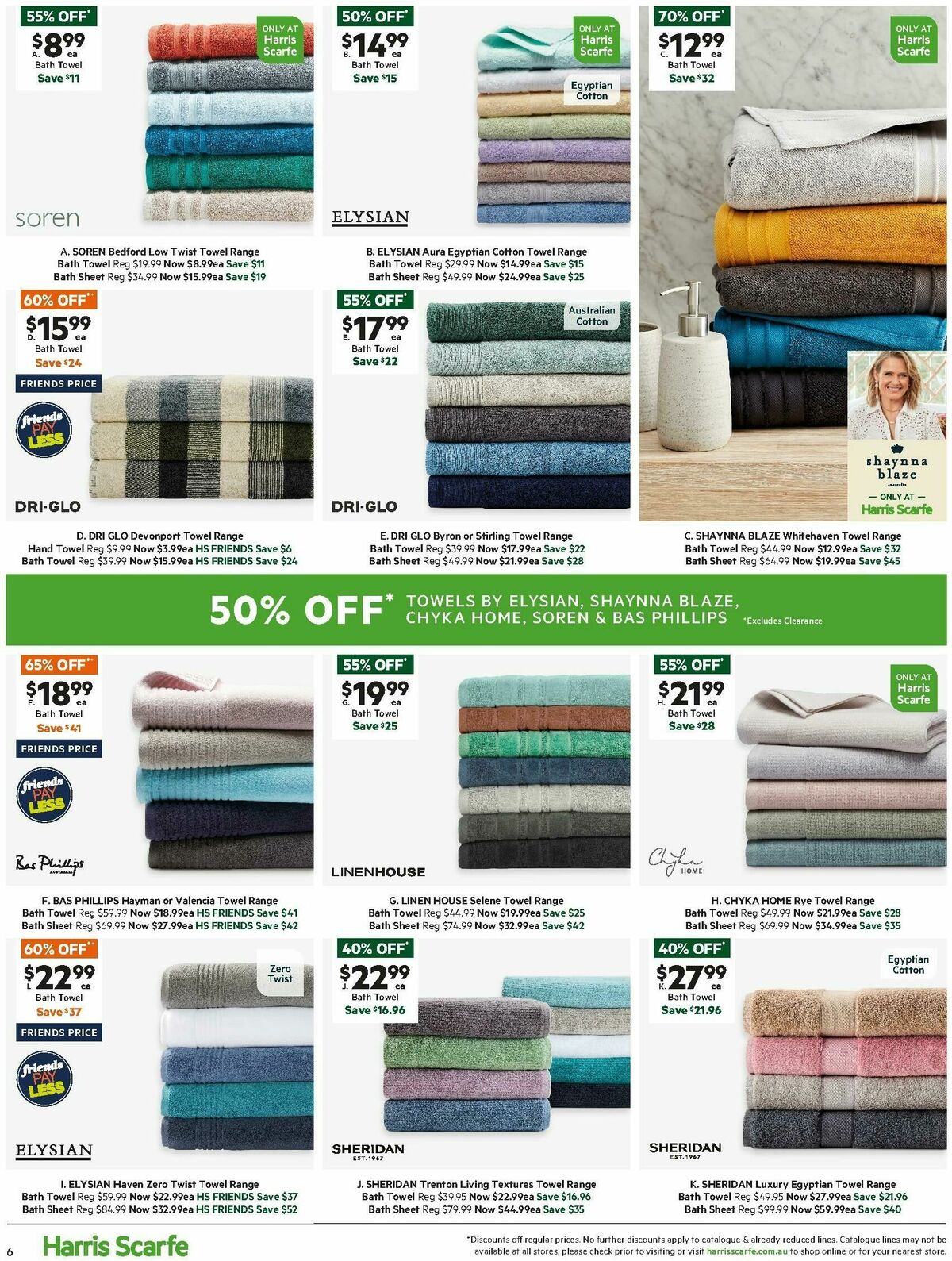 Harris Scarfe Catalogues from 20 September