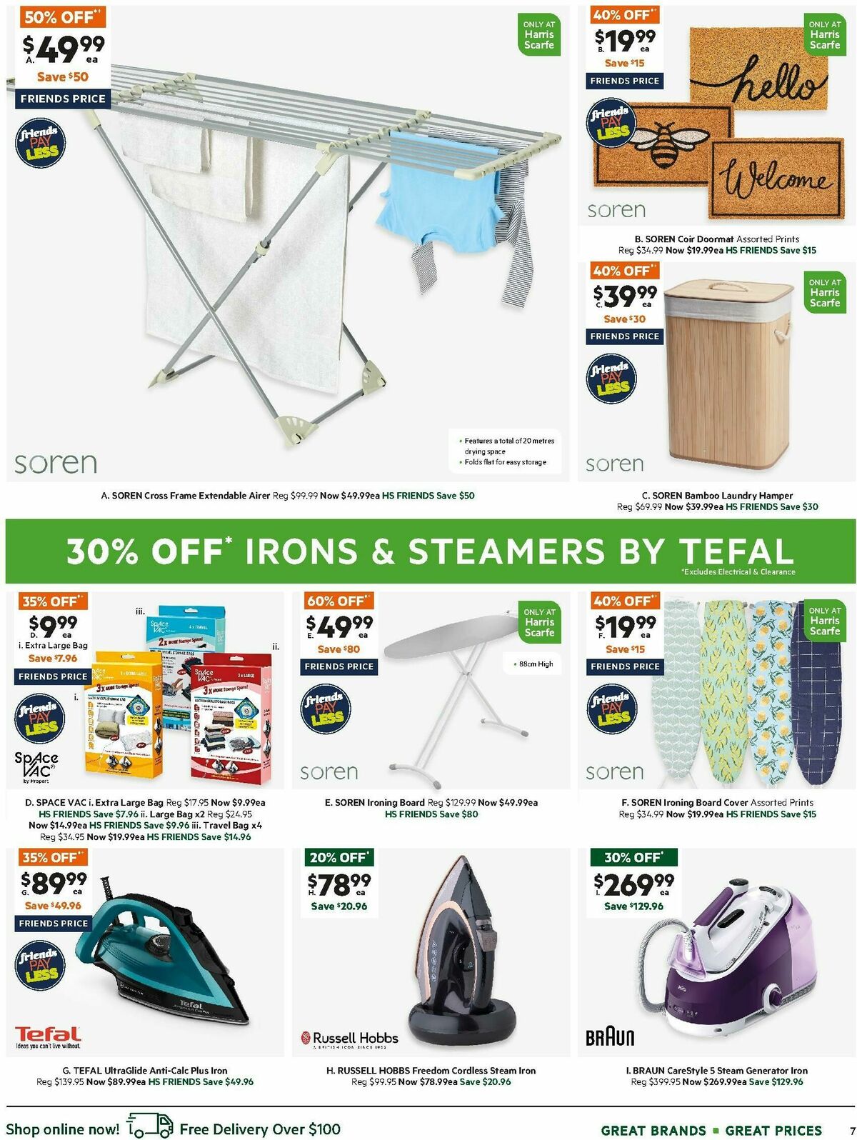 Harris Scarfe Catalogues from 20 September