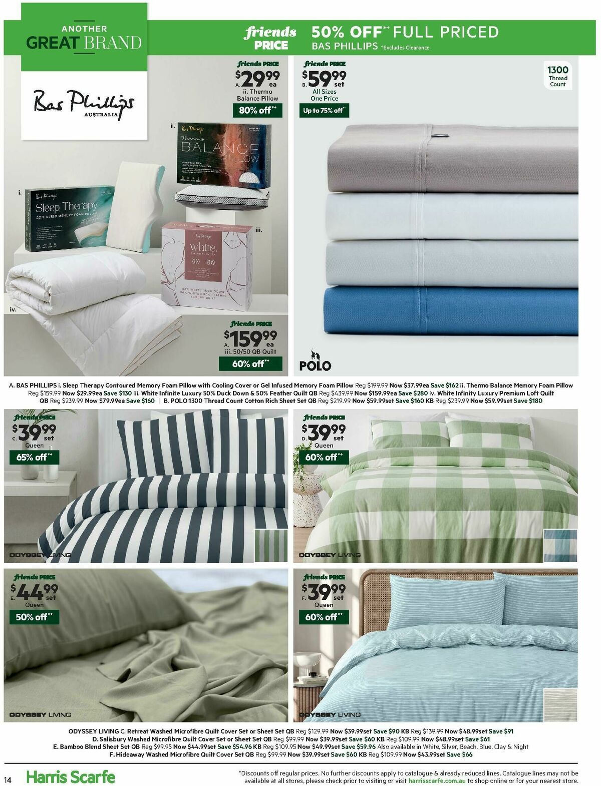 Harris Scarfe Catalogues from 13 October