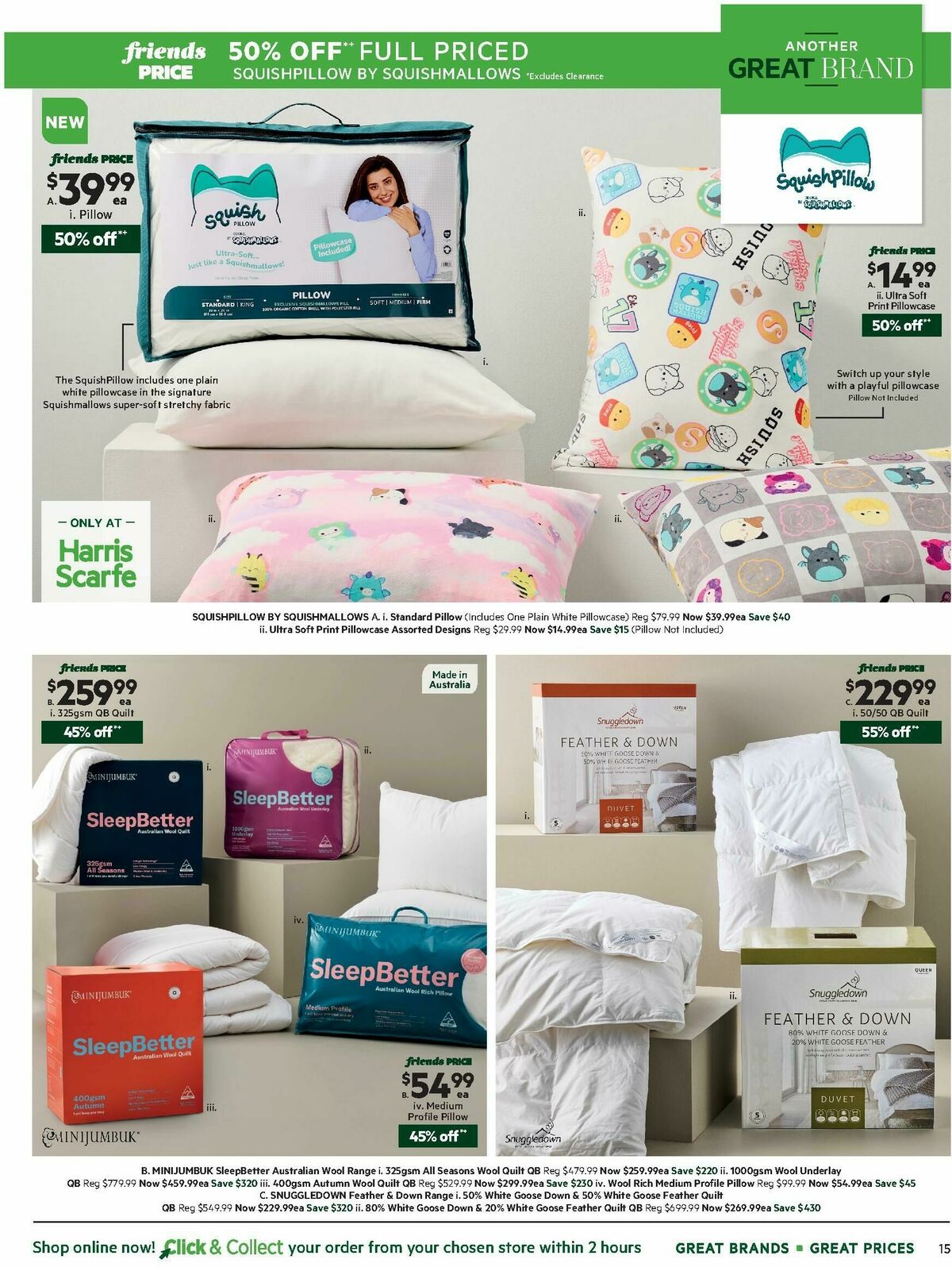 Harris Scarfe Catalogues from 13 October