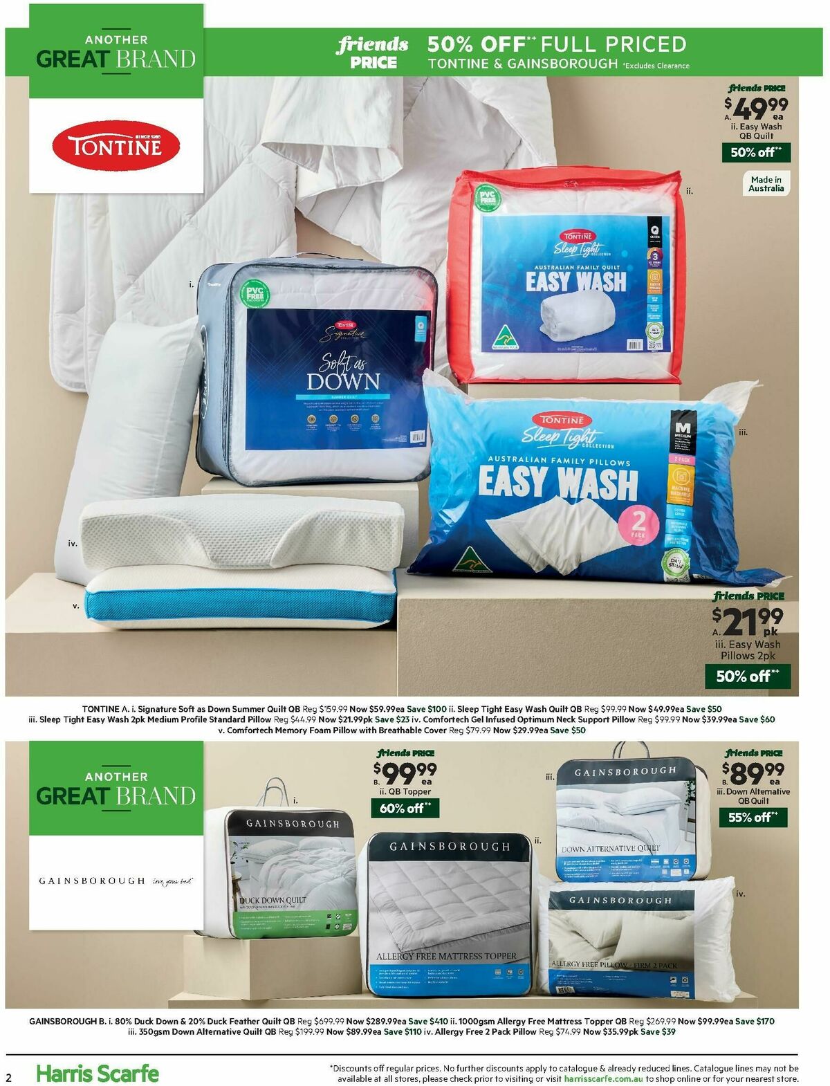 Harris Scarfe Catalogues from 13 October