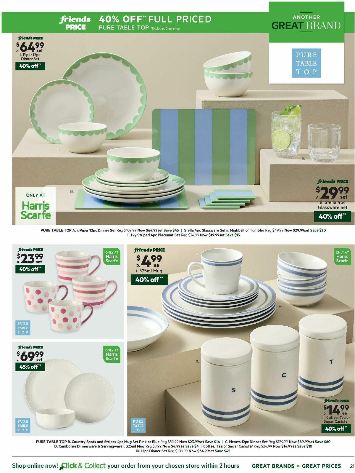 Harris Scarfe Catalogues from 13 October