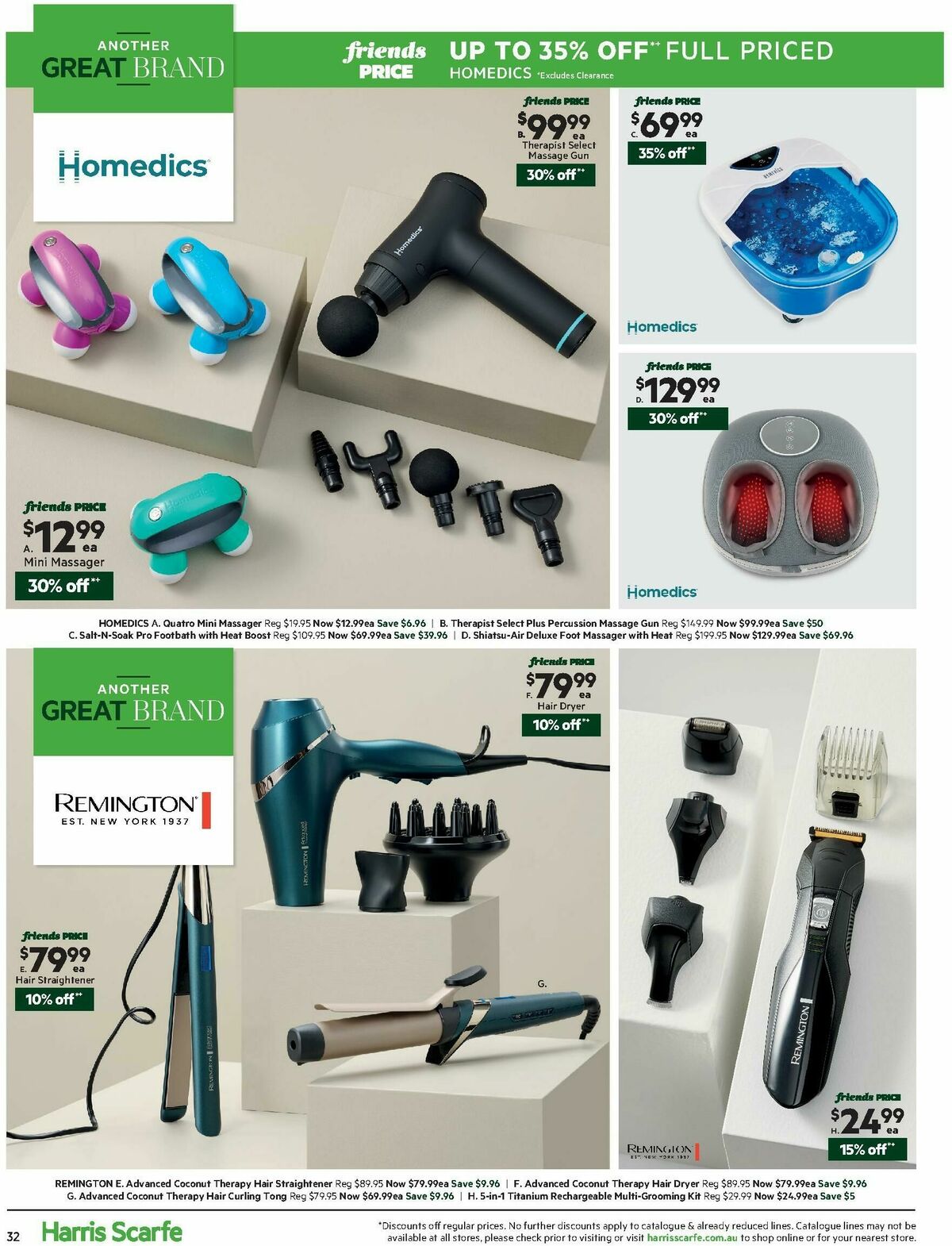Harris Scarfe Catalogues from 13 October