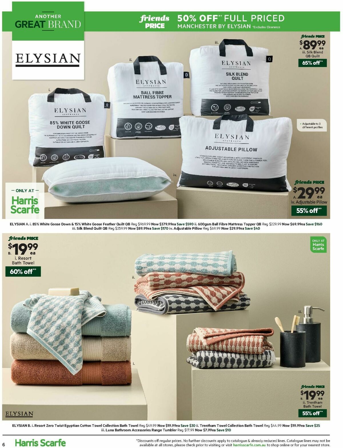 Harris Scarfe Catalogues from 13 October