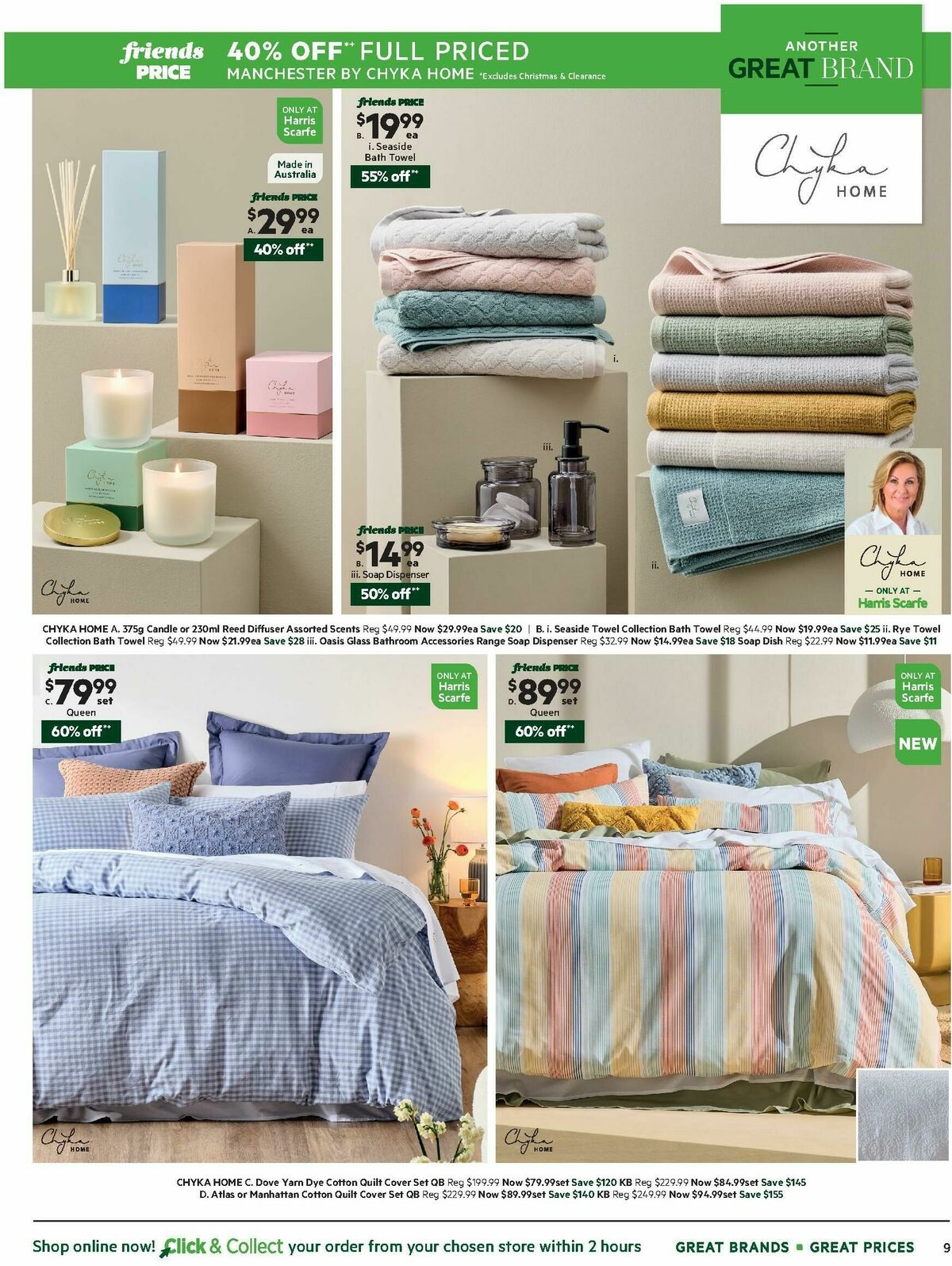 Harris Scarfe Catalogues from 13 October