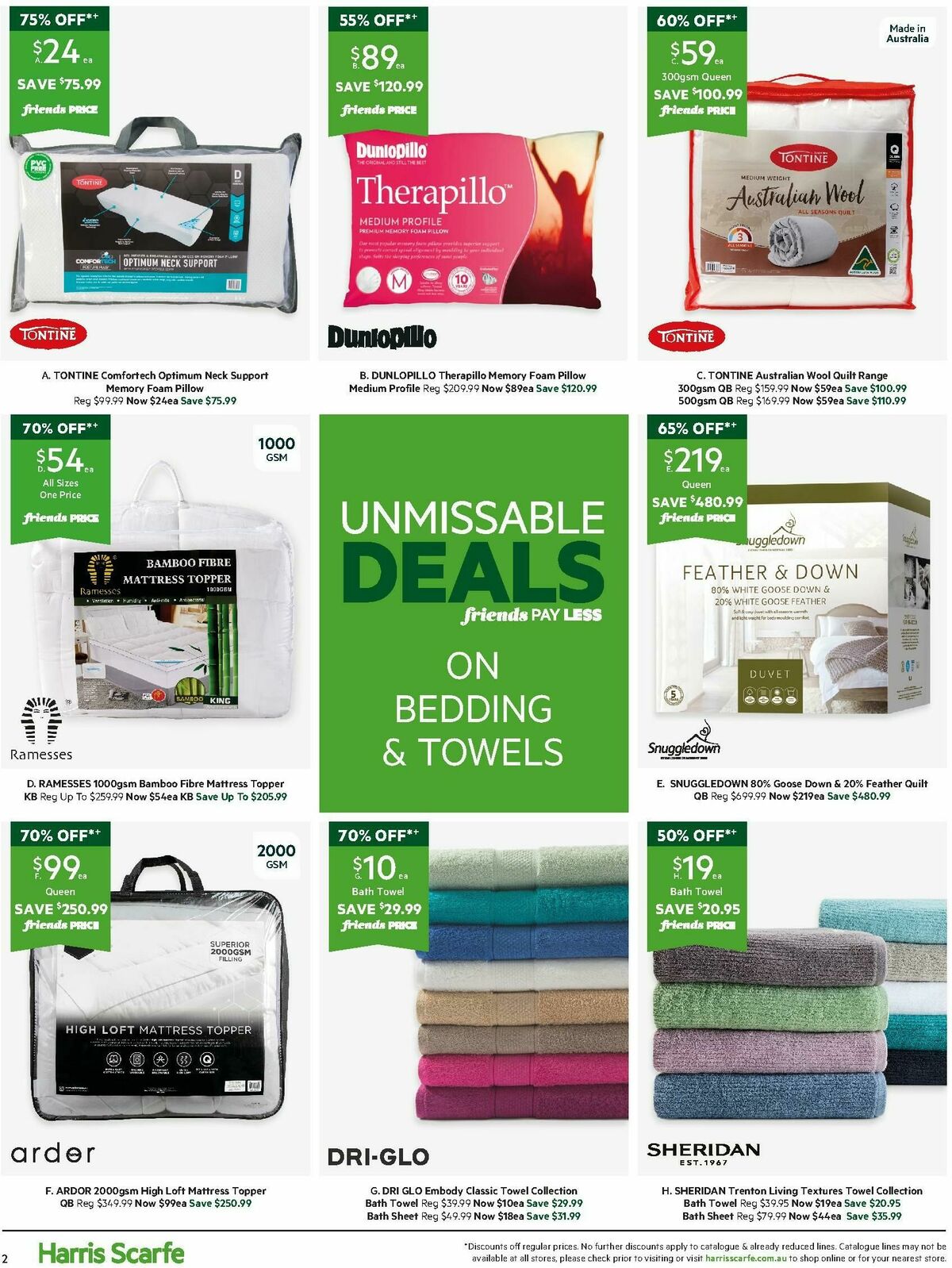 Harris Scarfe Catalogues from 27 October