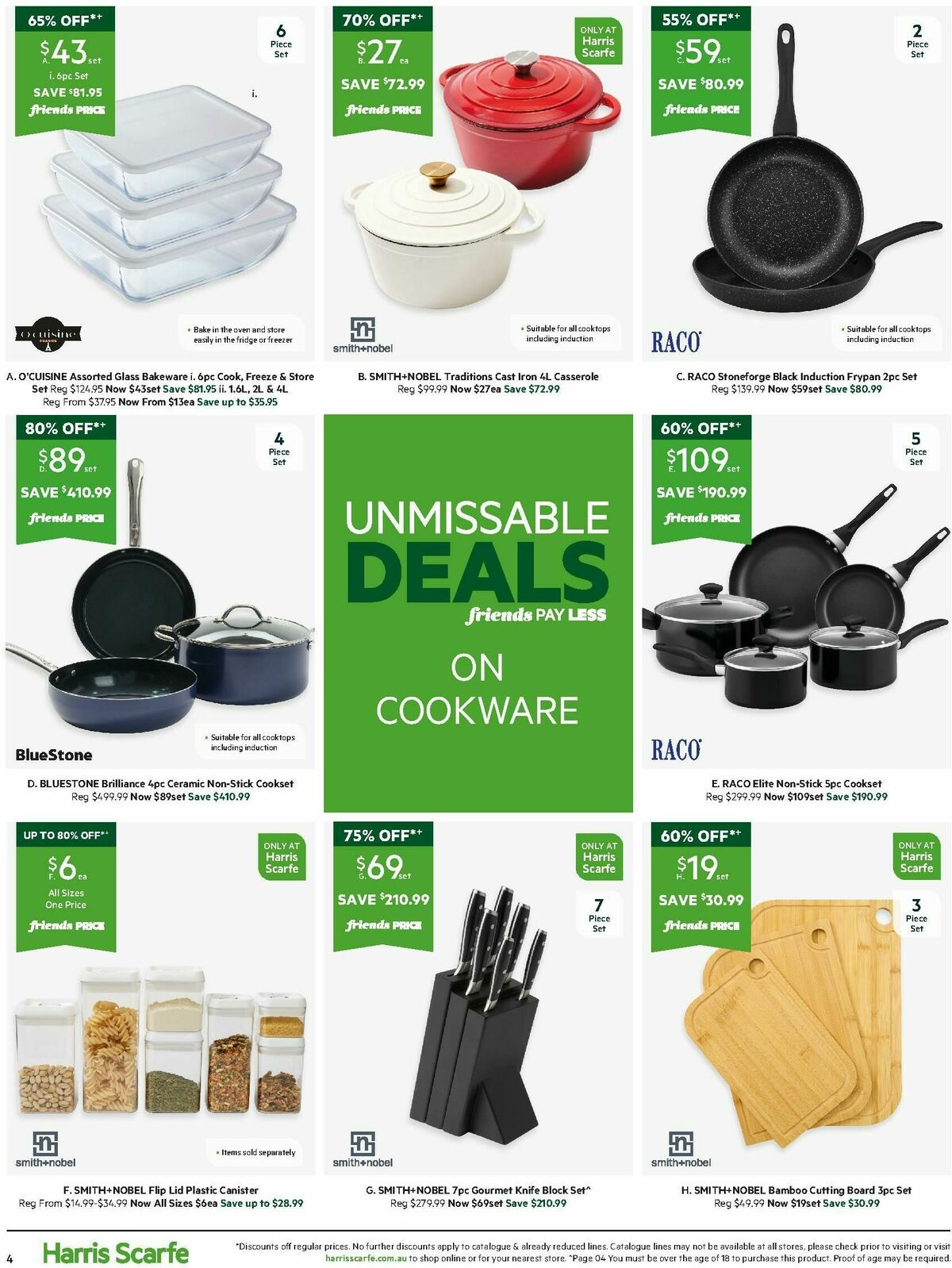 Harris Scarfe Catalogues from 27 October