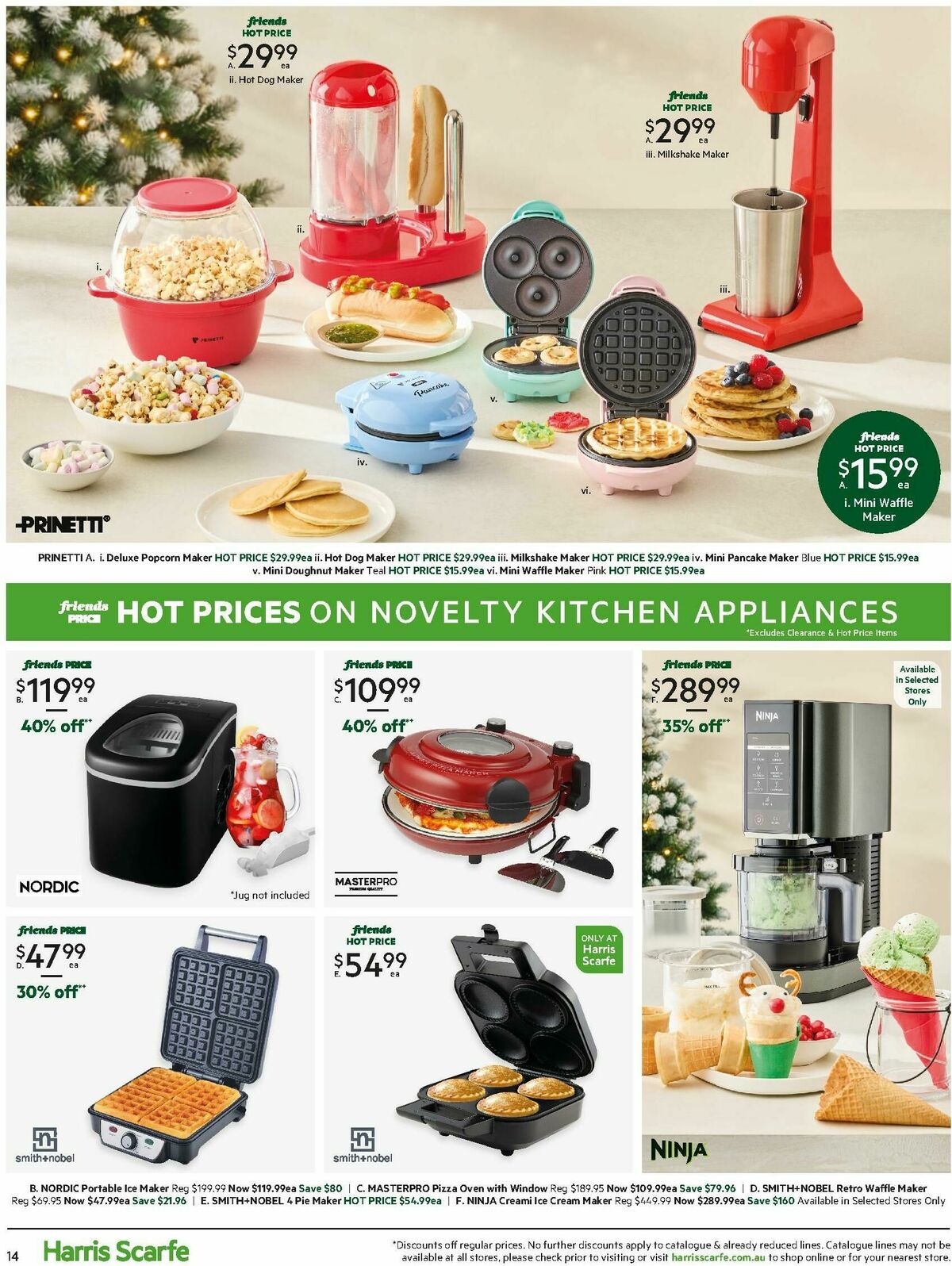 Harris Scarfe Catalogues from 8 November