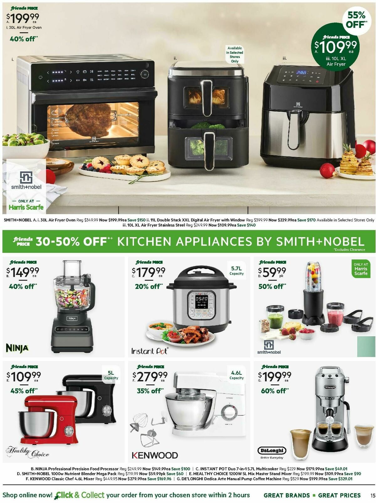 Harris Scarfe Catalogues from 8 November