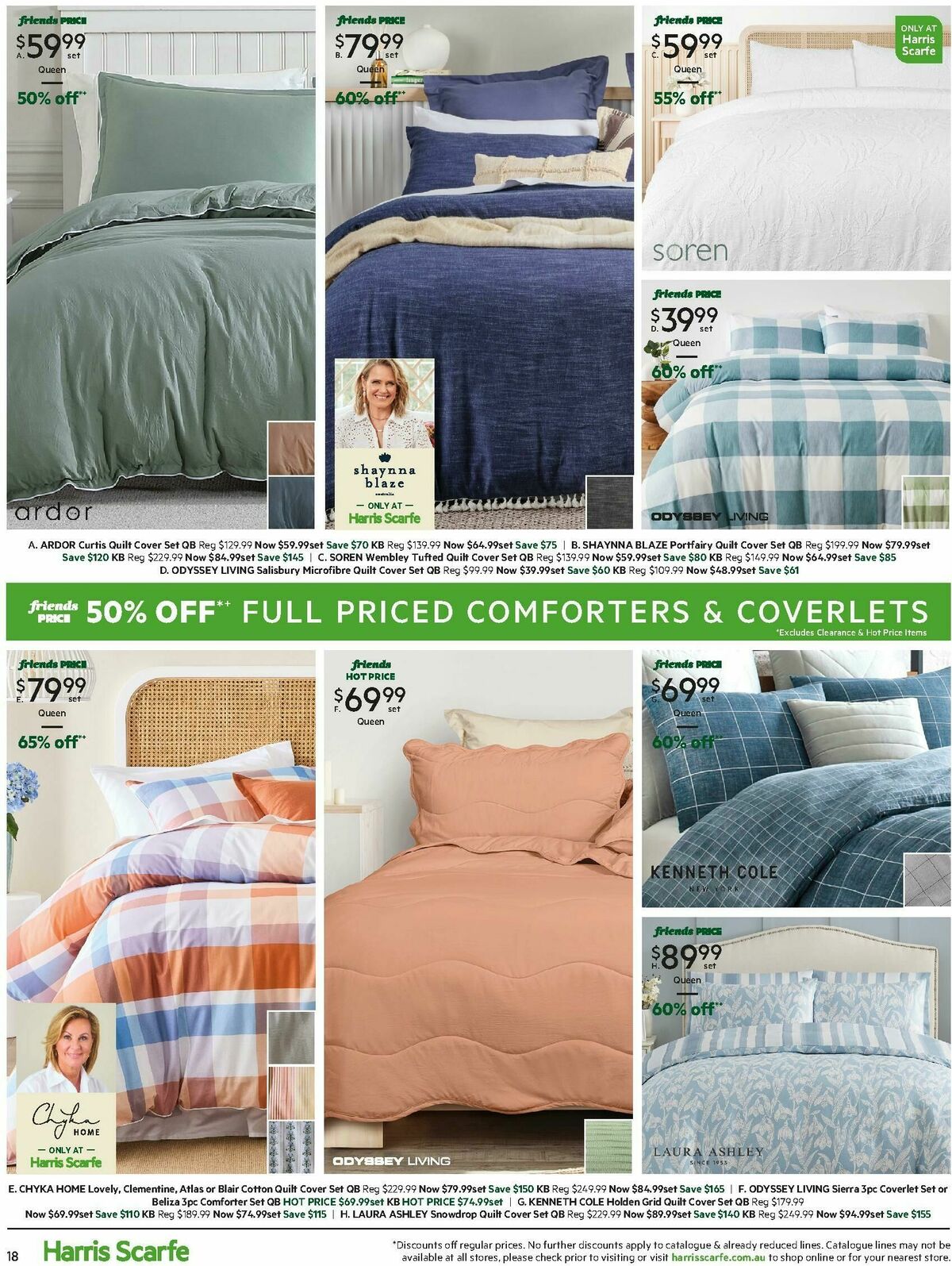 Harris Scarfe Catalogues from 8 November