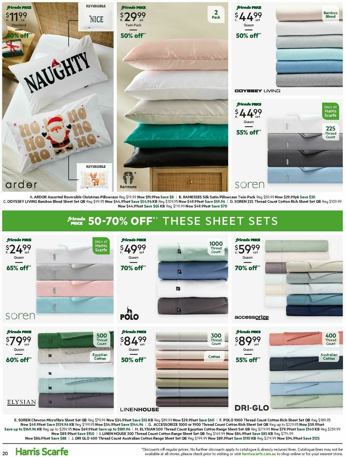 Harris Scarfe Catalogues from 8 November