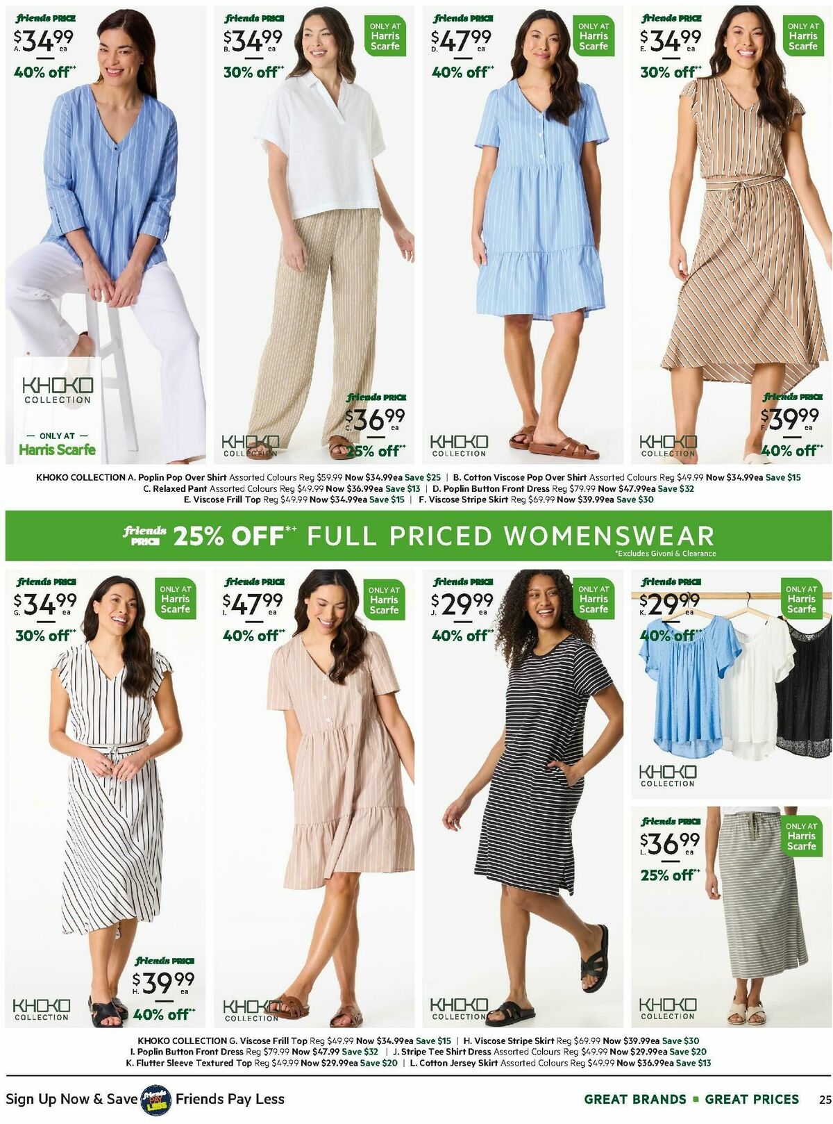 Harris Scarfe Catalogues from 8 November