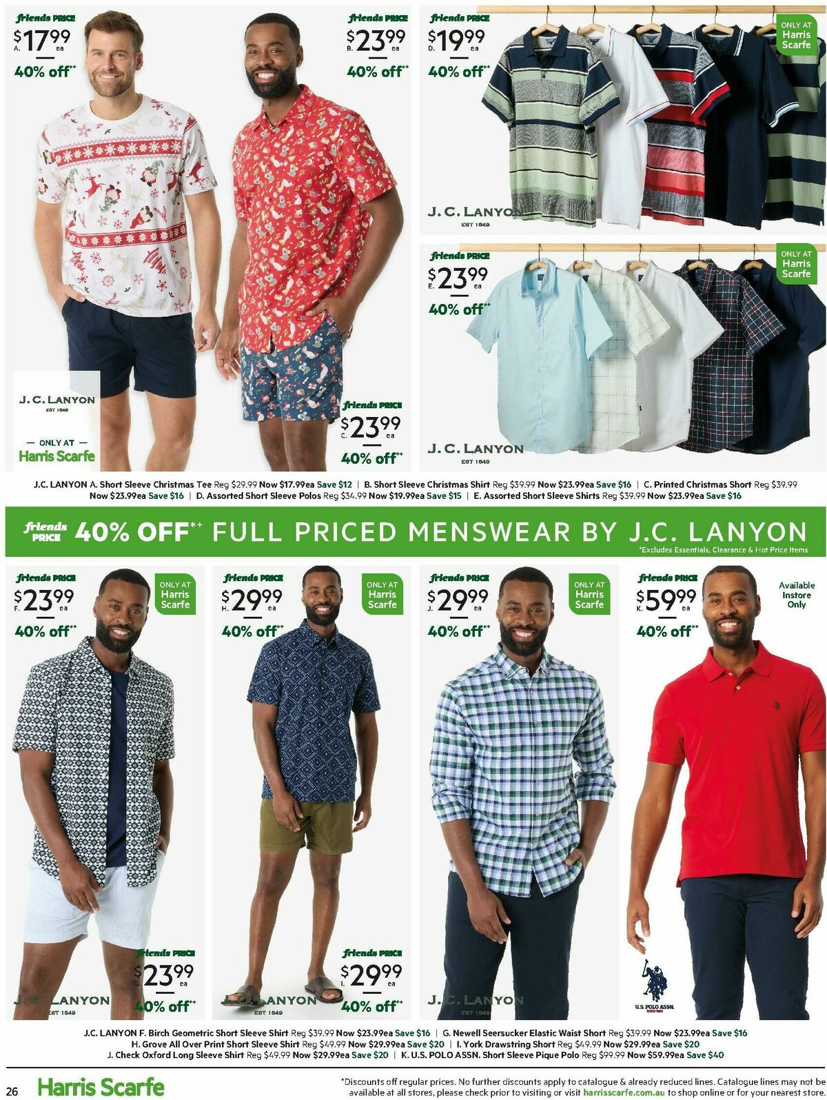 Harris Scarfe Catalogues from 8 November