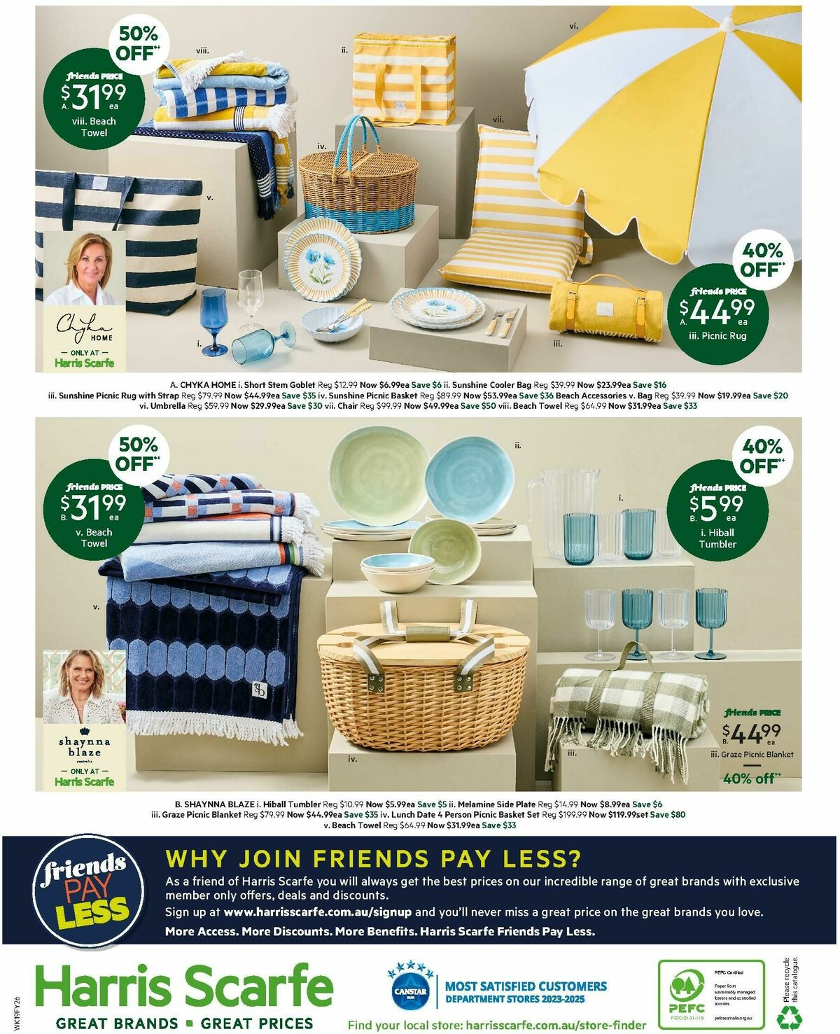 Harris Scarfe Catalogues from 8 November