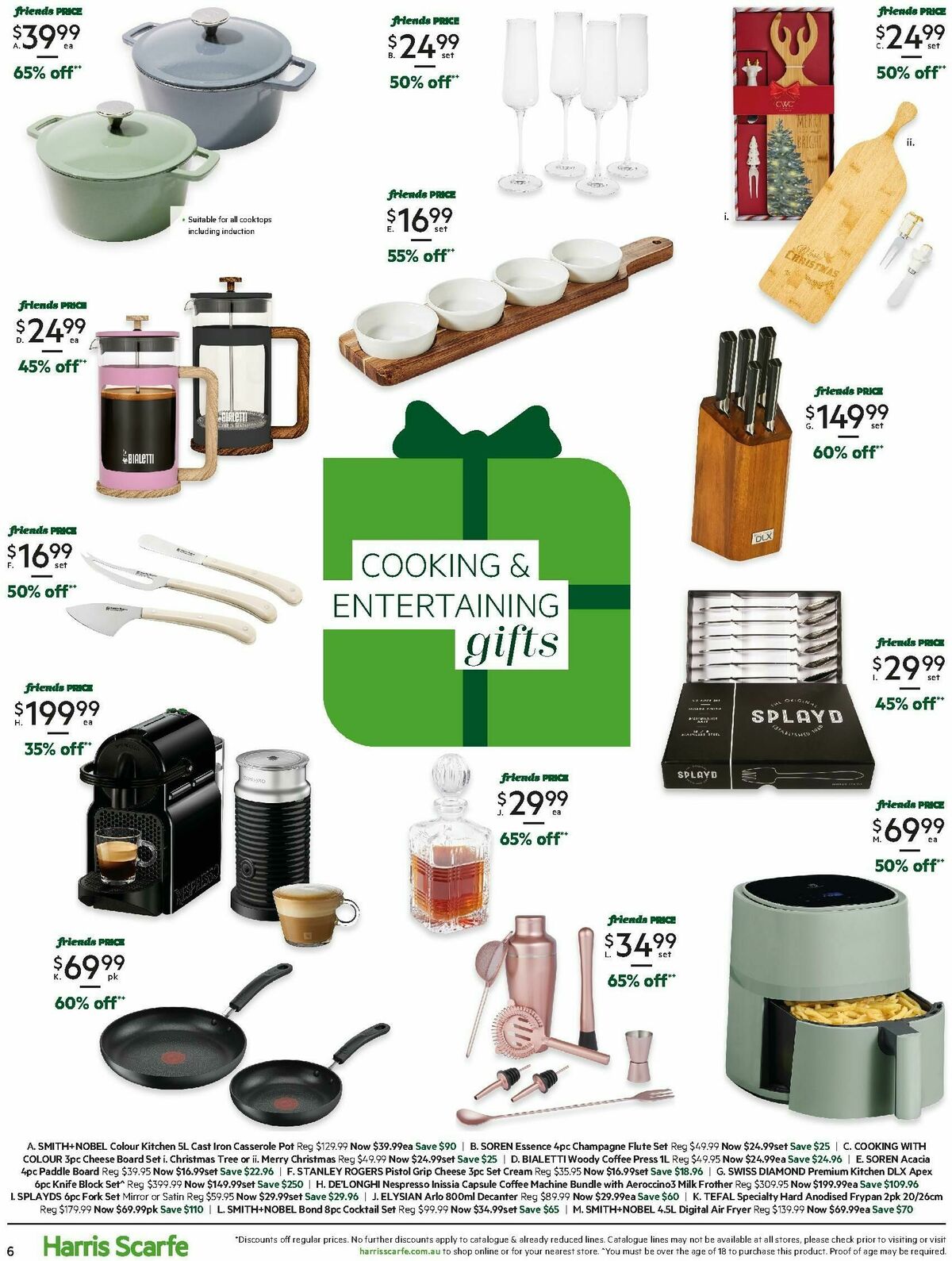 Harris Scarfe Catalogues from 8 November