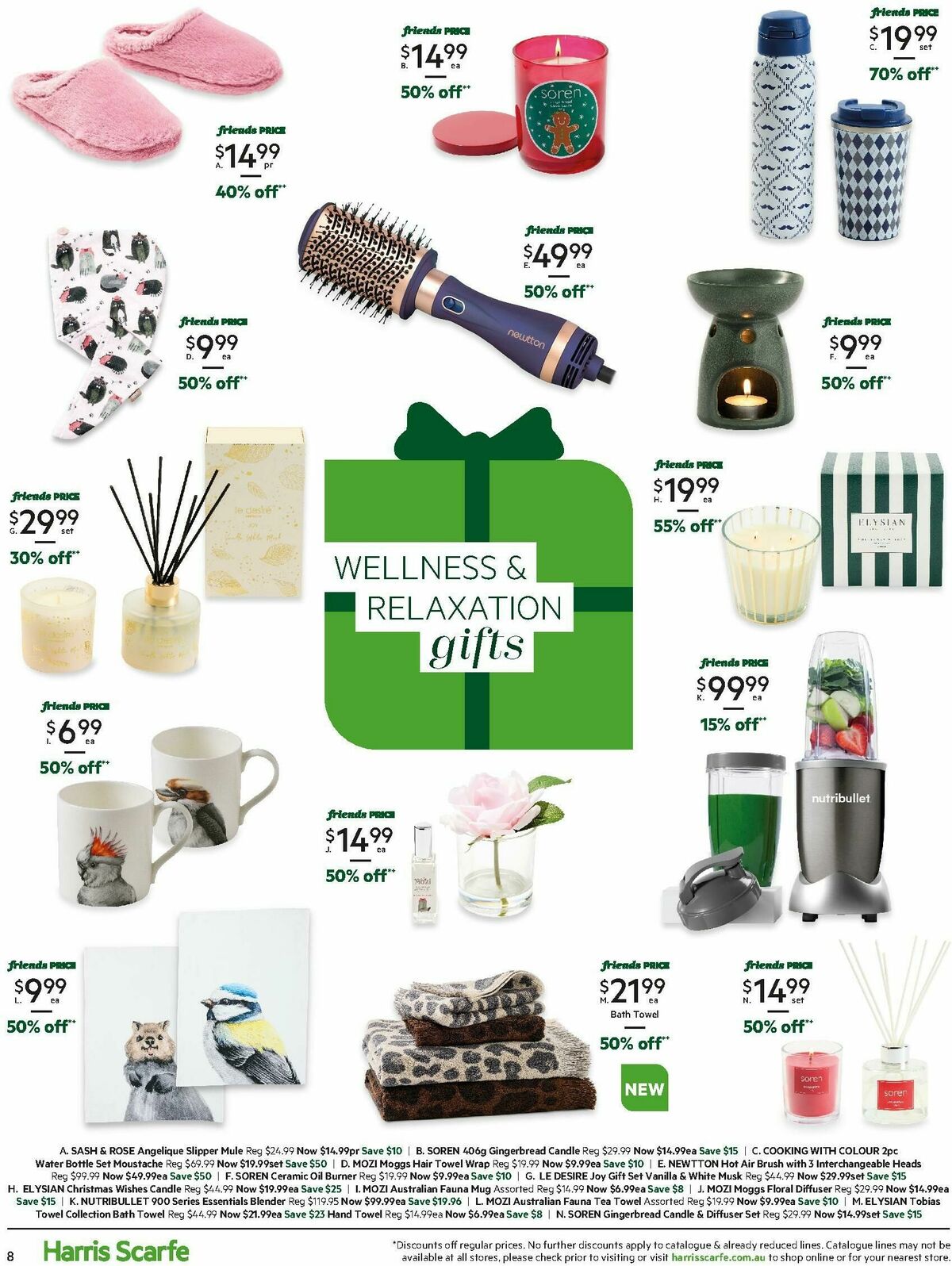 Harris Scarfe Catalogues from 8 November