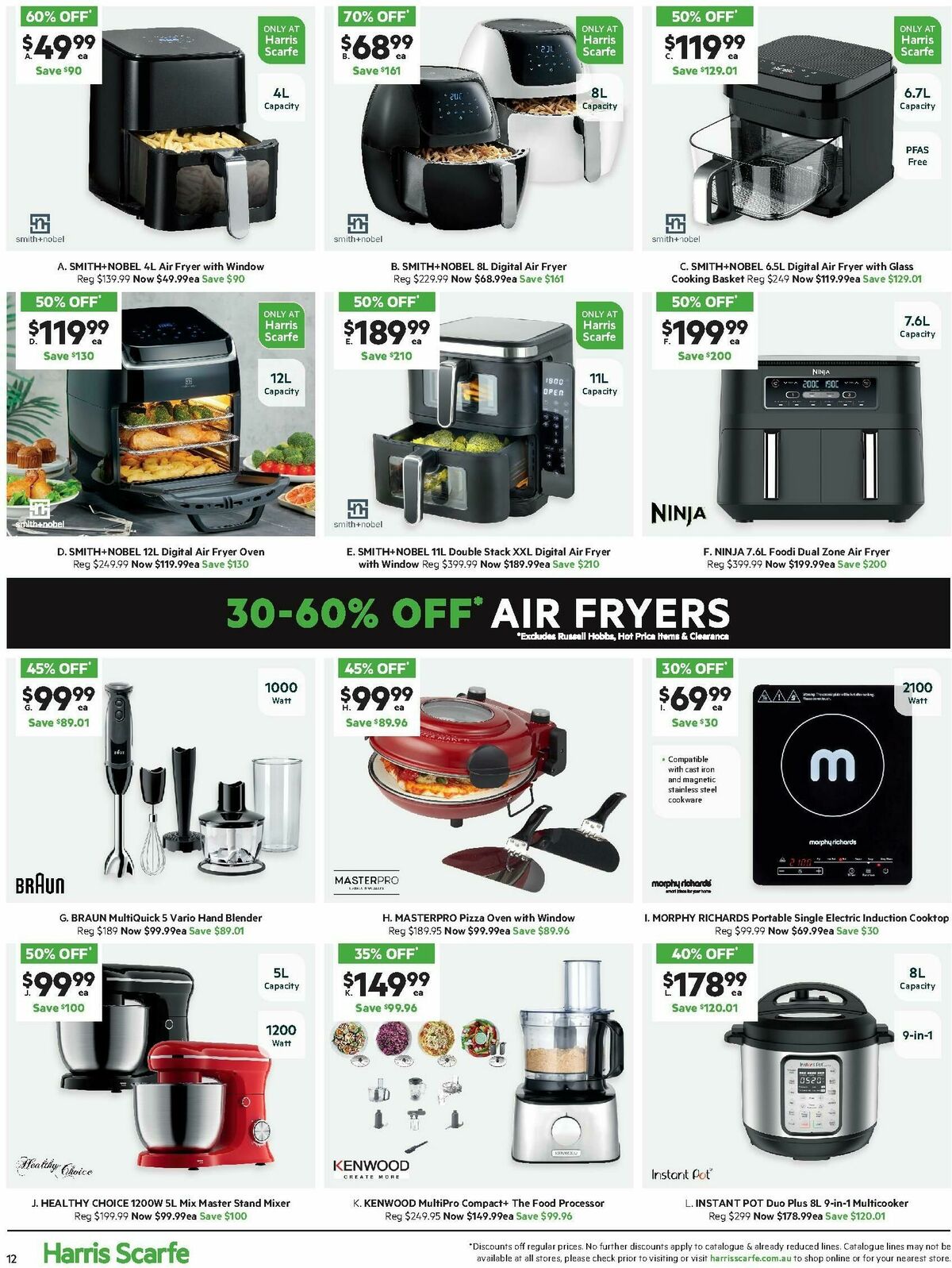 Harris Scarfe Black Friday Catalogues from 21 November