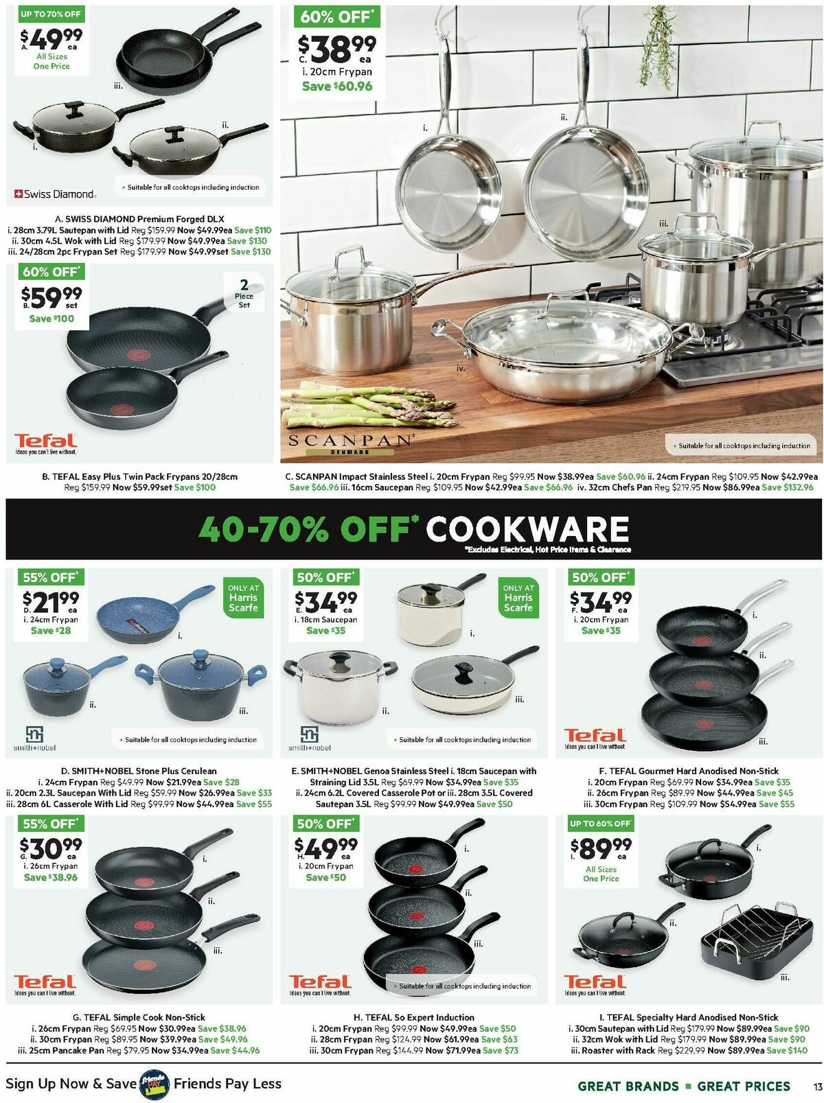 Harris Scarfe Black Friday Catalogues from 21 November