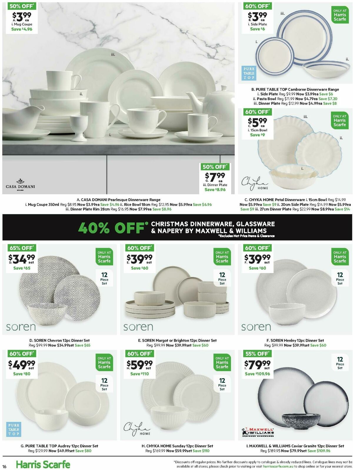 Harris Scarfe Black Friday Catalogues from 21 November