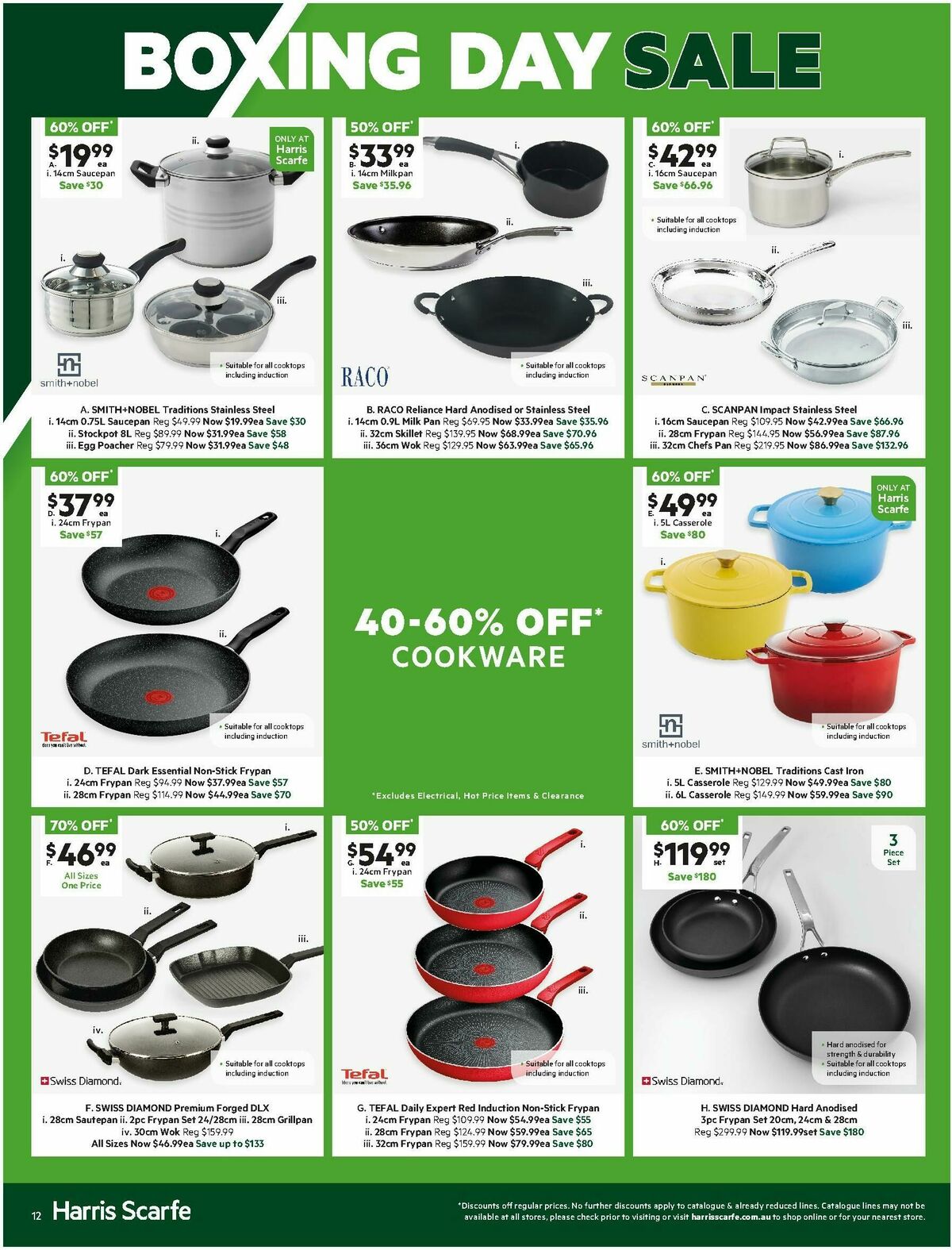 Harris Scarfe Catalogues from 24 December