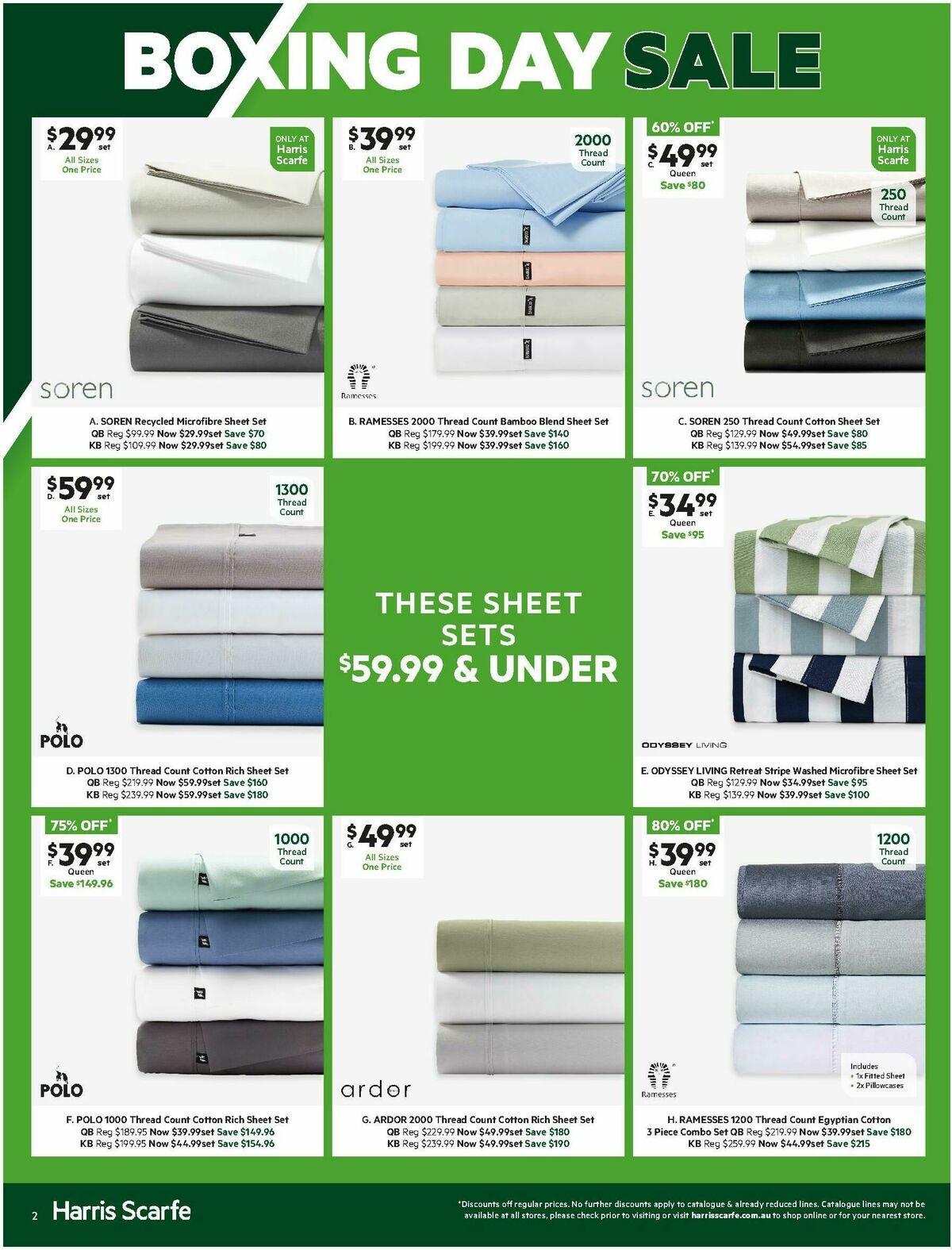 Harris Scarfe Catalogues from 24 December