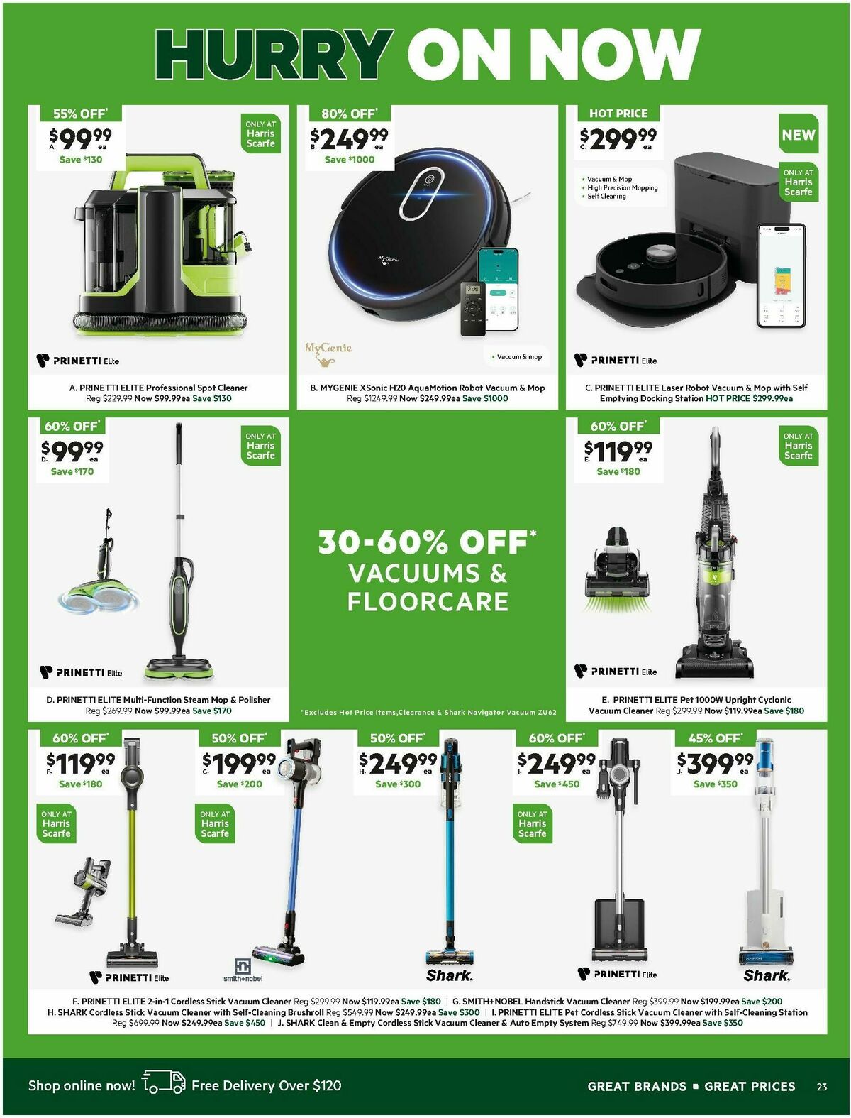 Harris Scarfe Catalogues from 24 December