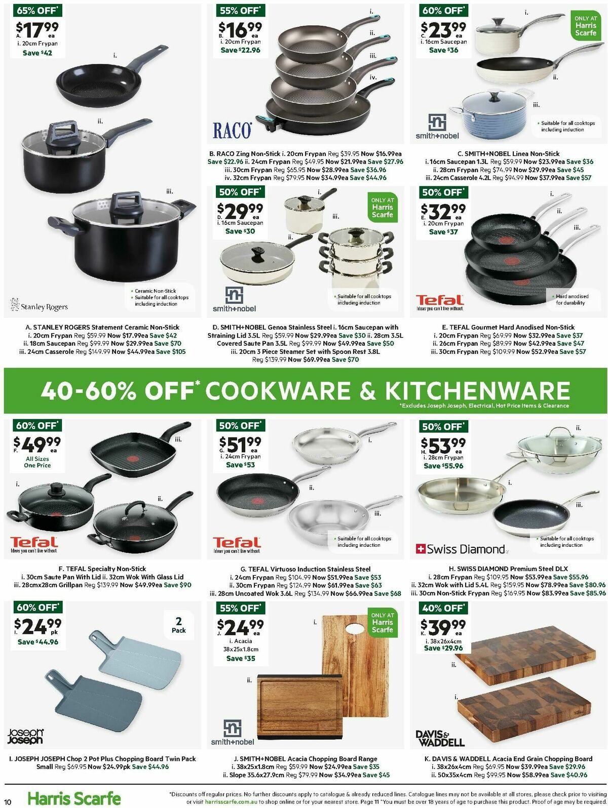 Harris Scarfe Catalogues from 5 January