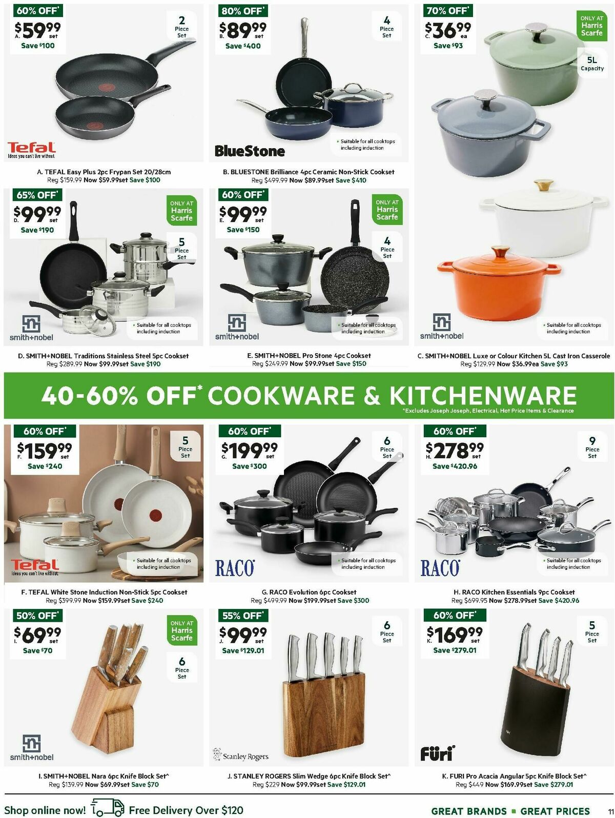 Harris Scarfe Catalogues from 5 January