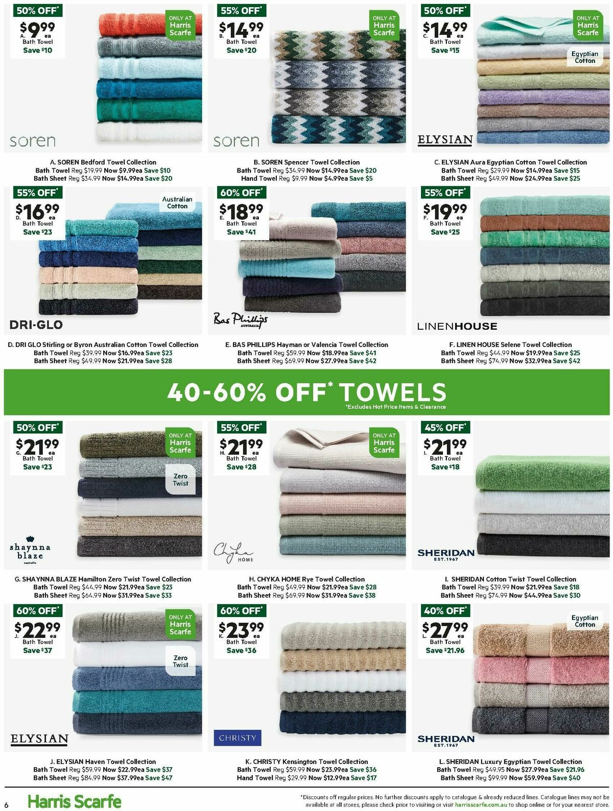 Harris Scarfe Catalogues from 5 January