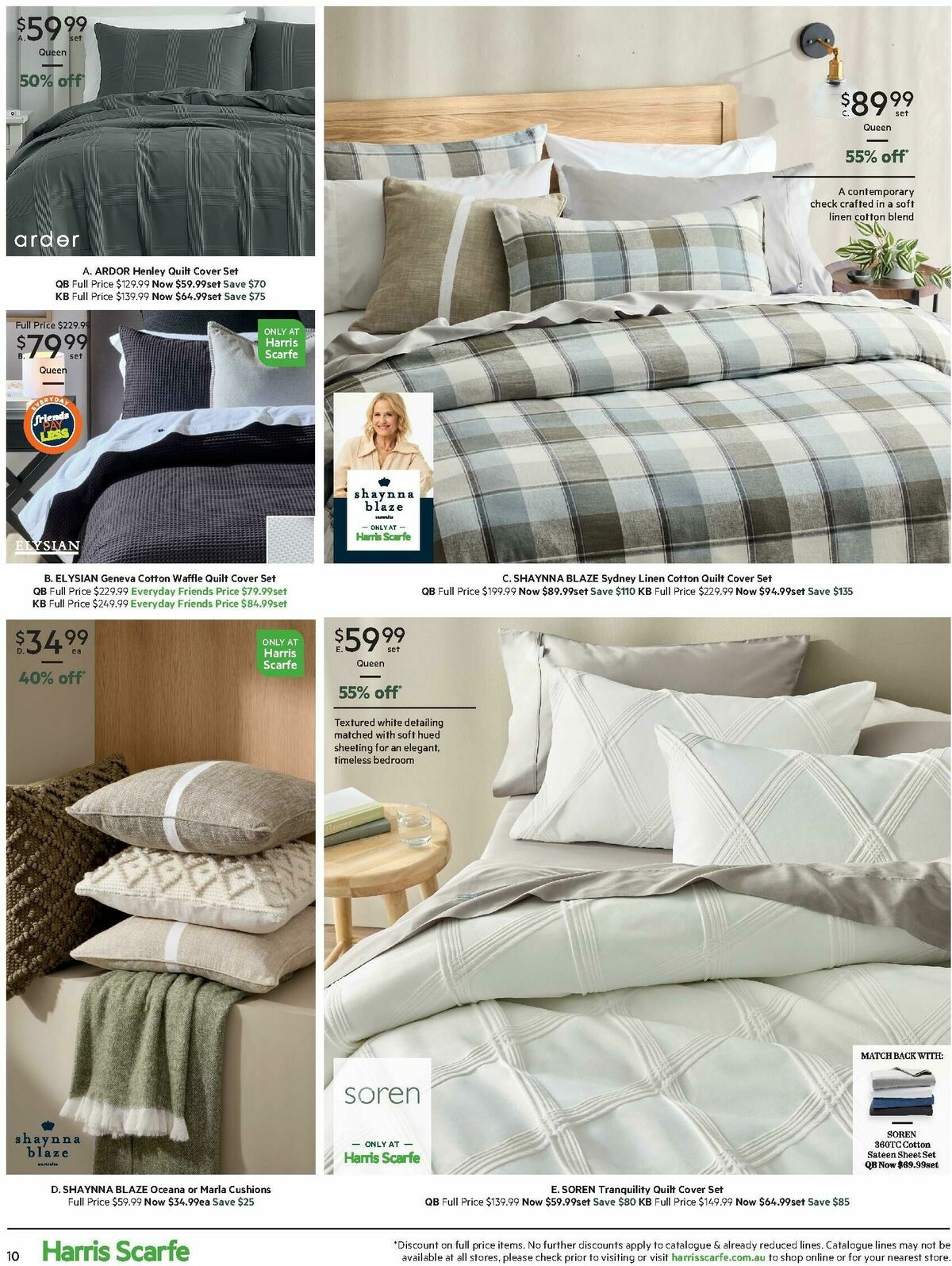 Harris Scarfe Catalogues from 27 February