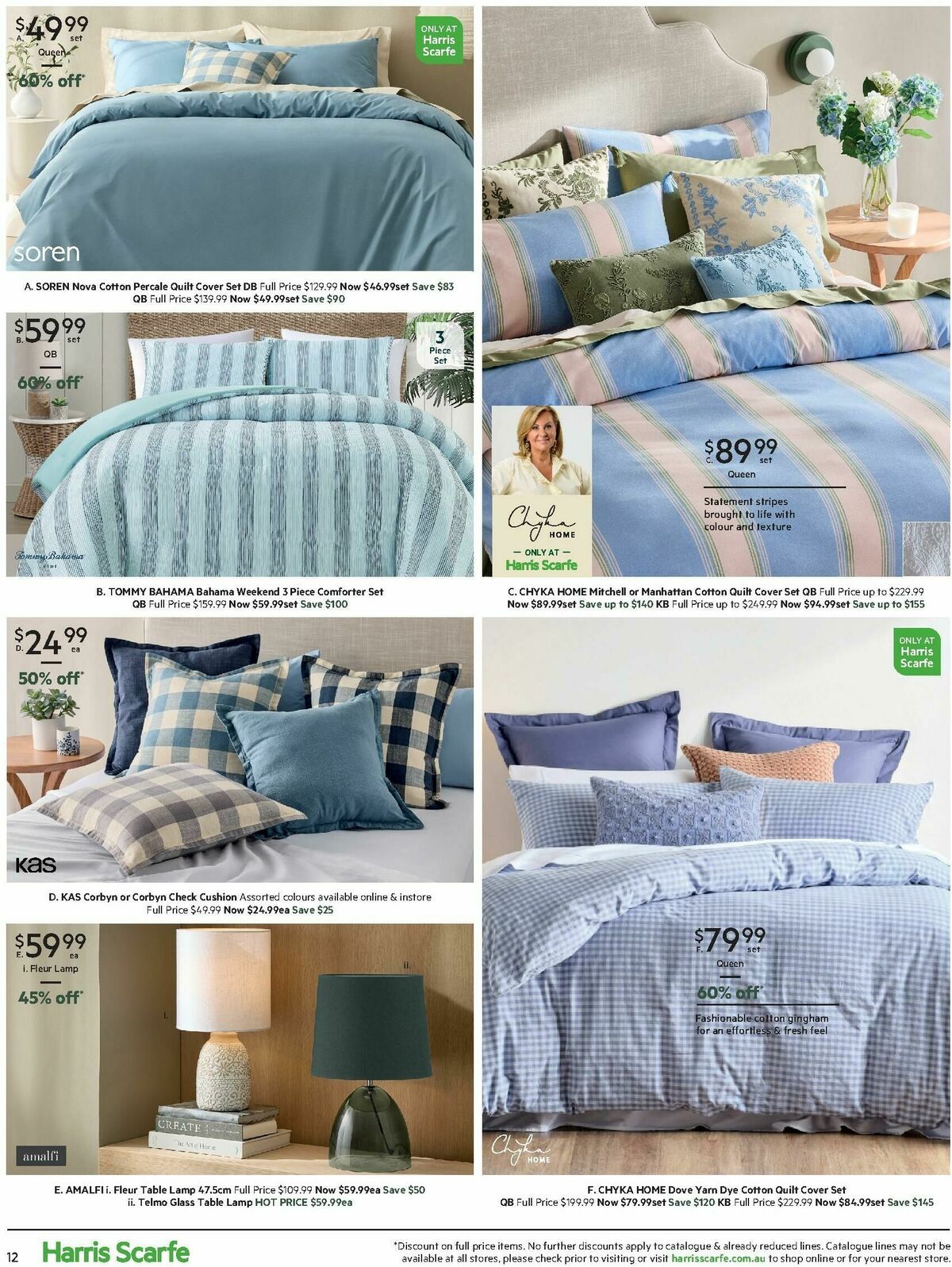 Harris Scarfe Catalogues from 27 February