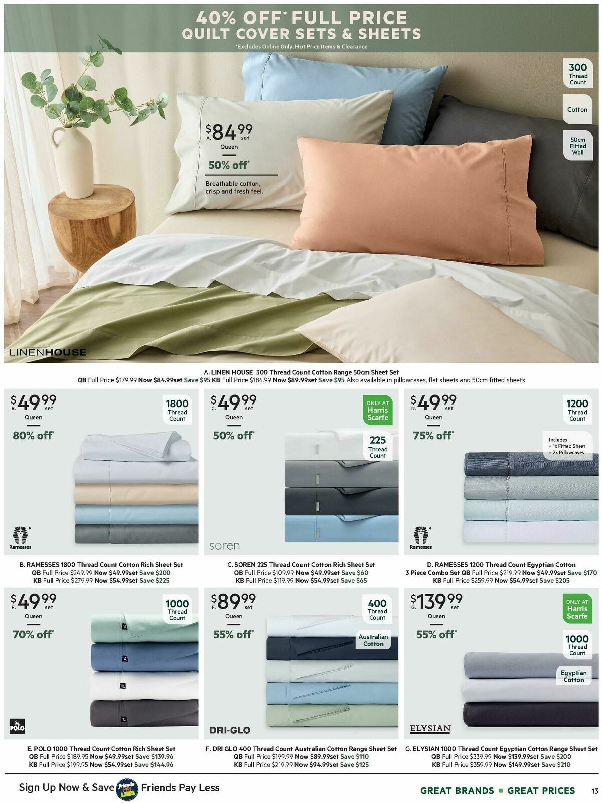 Harris Scarfe Catalogues from 27 February