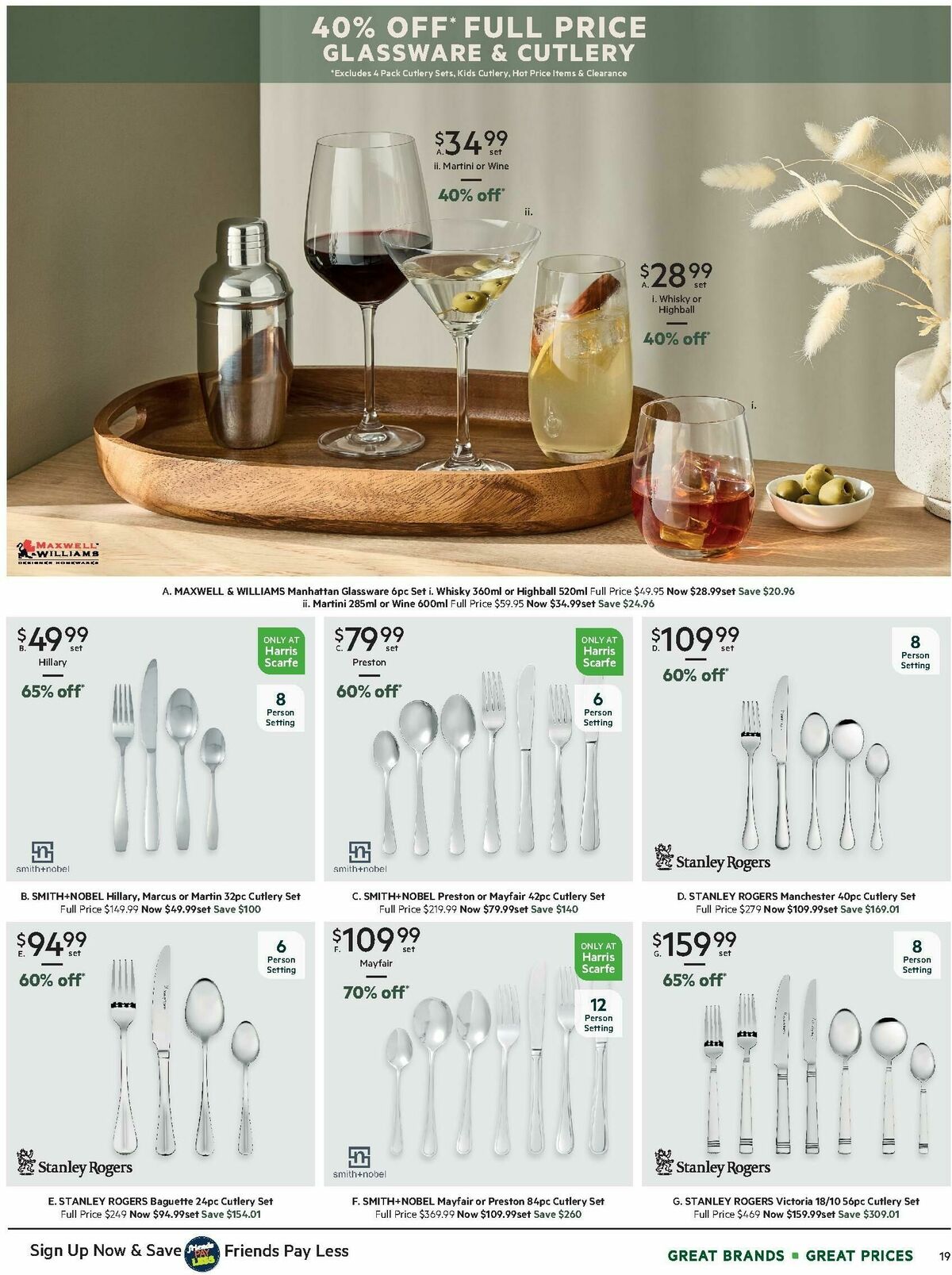 Harris Scarfe Catalogues from 27 February