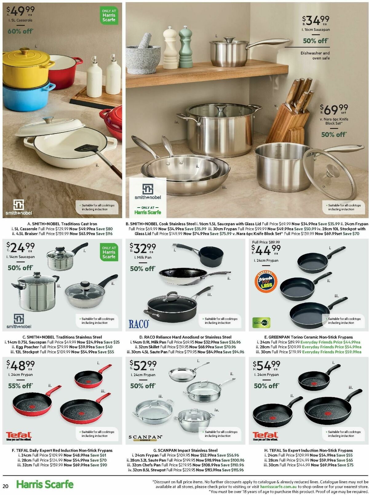 Harris Scarfe Catalogues from 27 February