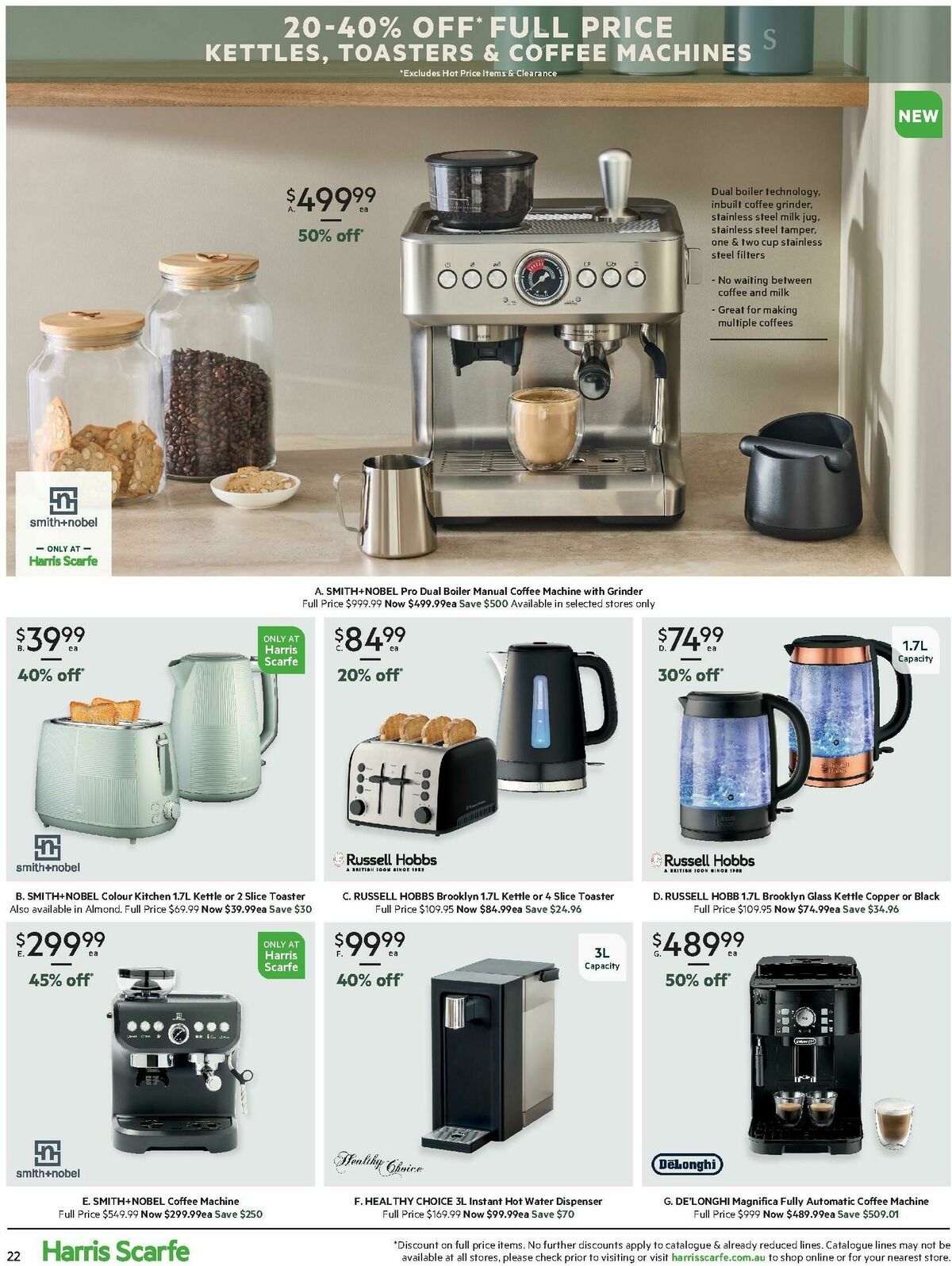 Harris Scarfe Catalogues from 27 February